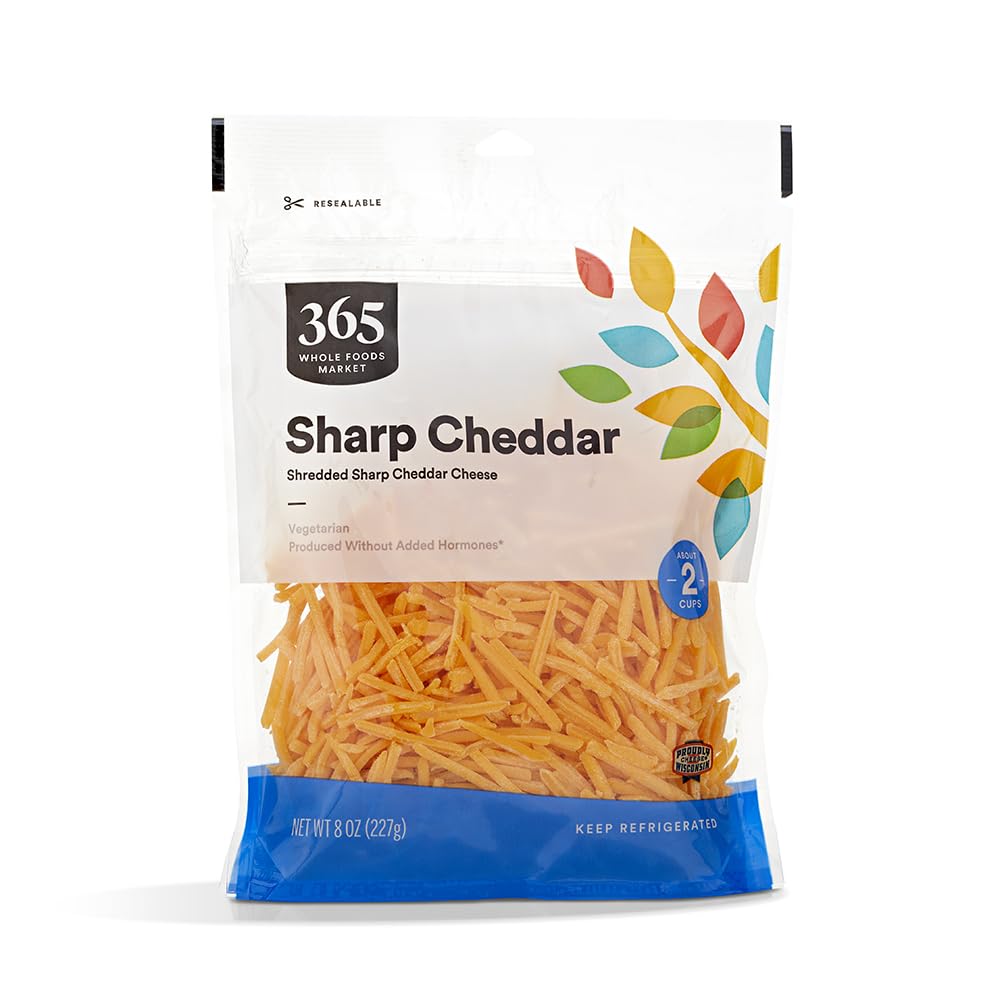 365 Sharp Shredded Cheddar