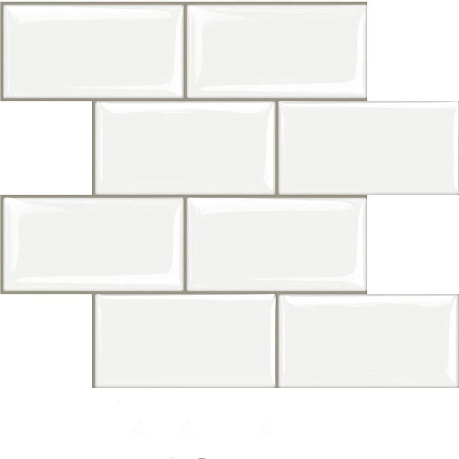 STICKGOO Peel & Stick Subway Tile (Thicker)