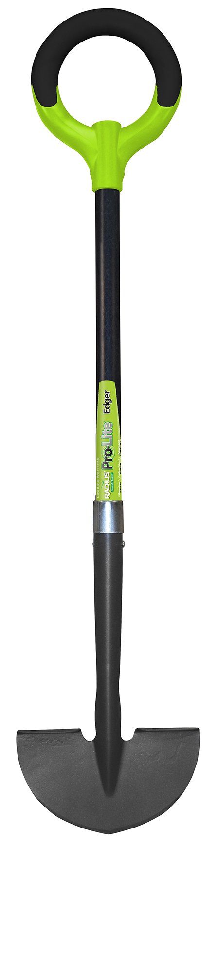 Radius Garden 25602 Pro-Lite Carbon Steel Edger, Green