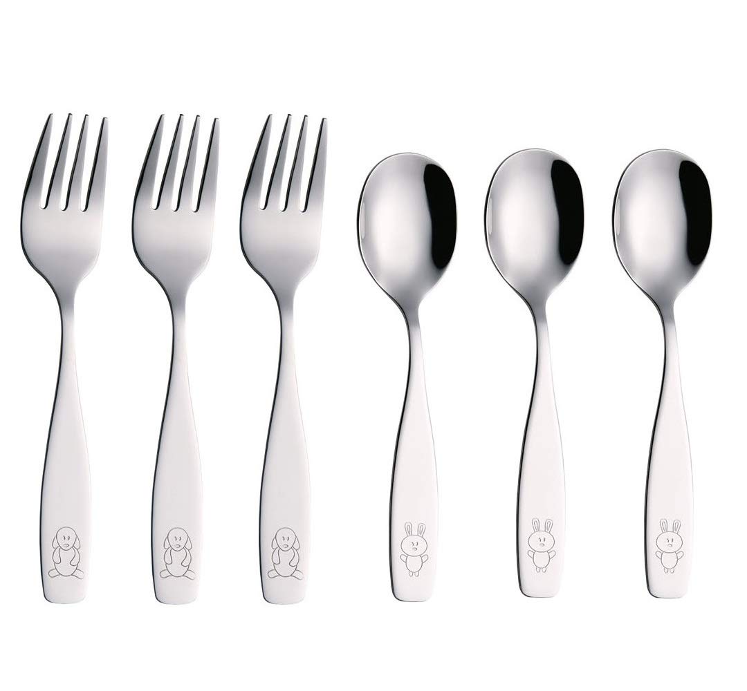 ANNOVA Kids Stainless Steel Flatware Set