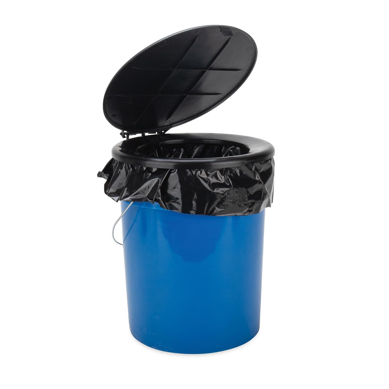 Camco 5-Gallon Bucket Toilet with Seat