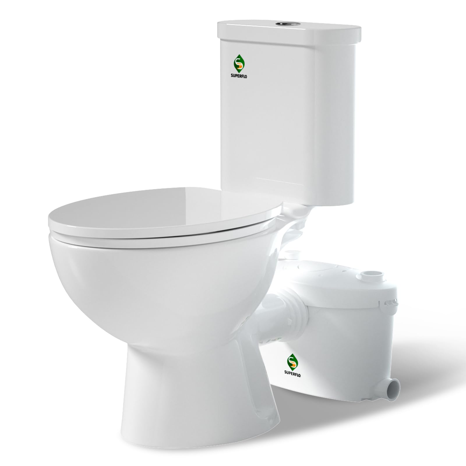 SUPERFLO Macerating Upflush Toilet System