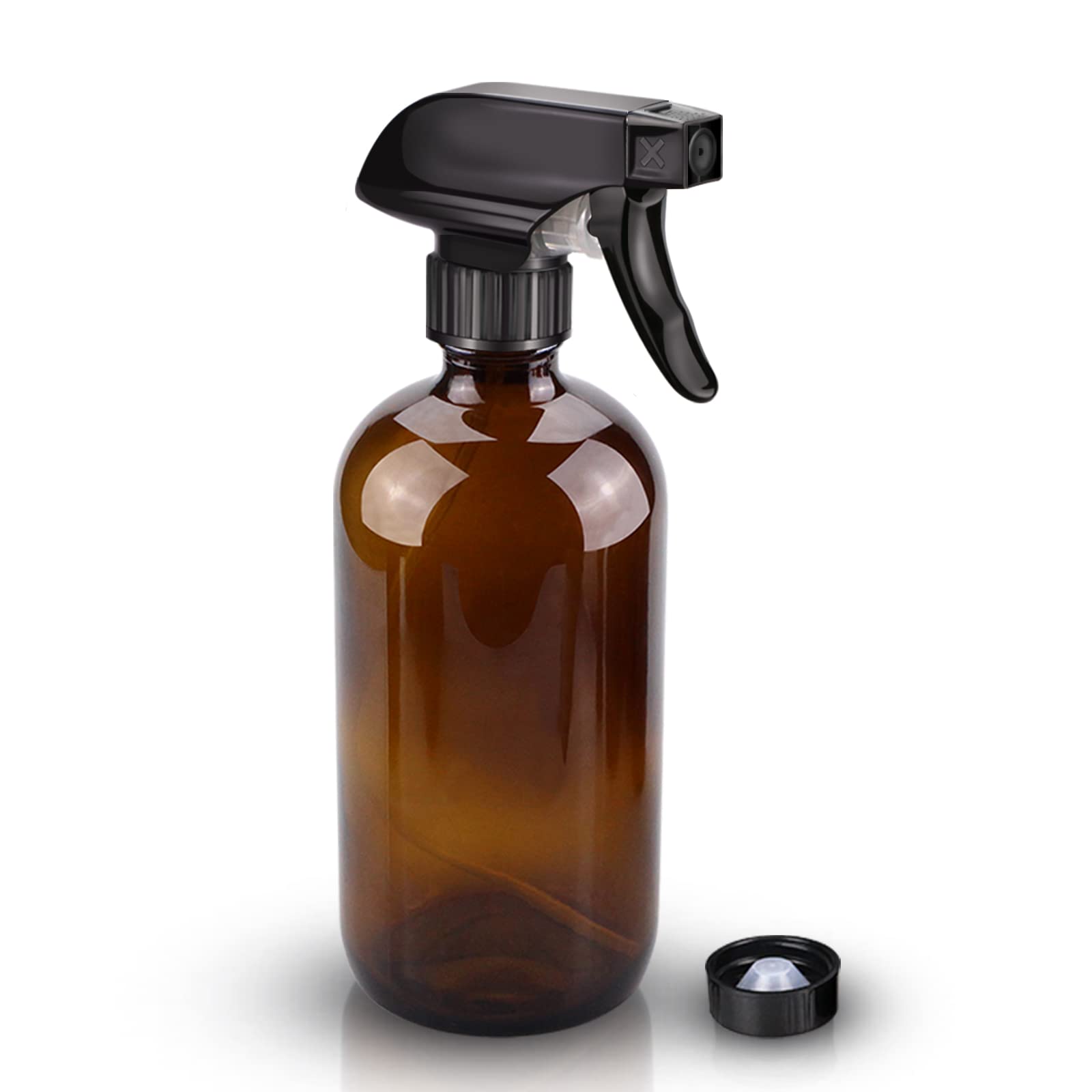 Wedama Amber Glass Spray Bottle (16 oz)