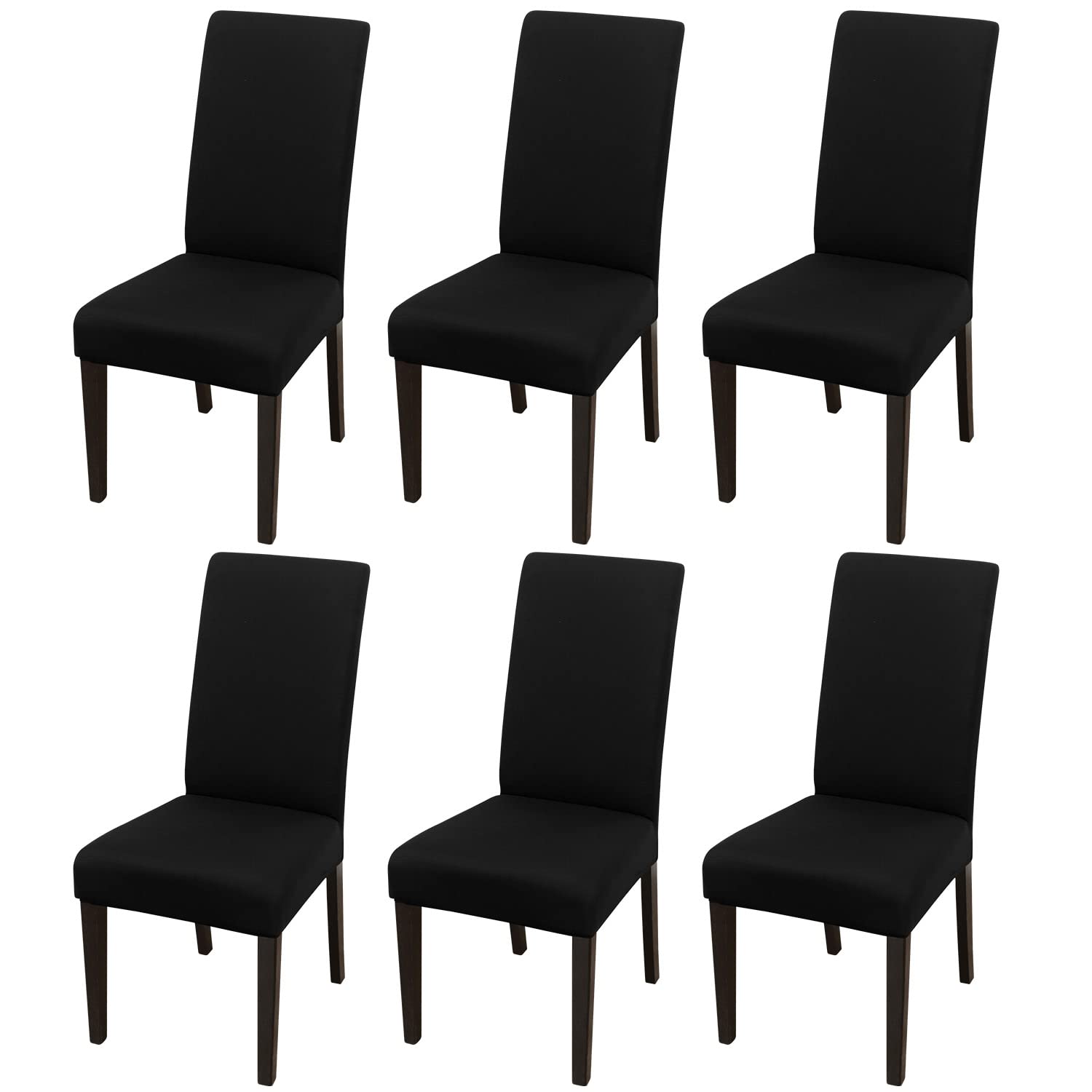 JQinHome Dining Chair Slipcovers (6-pack)