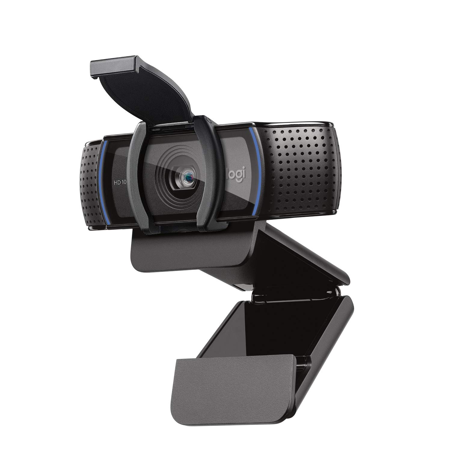 Logitech C920S HD Pro Webcam with Privacy Shutter — 1080p Streaming Camera