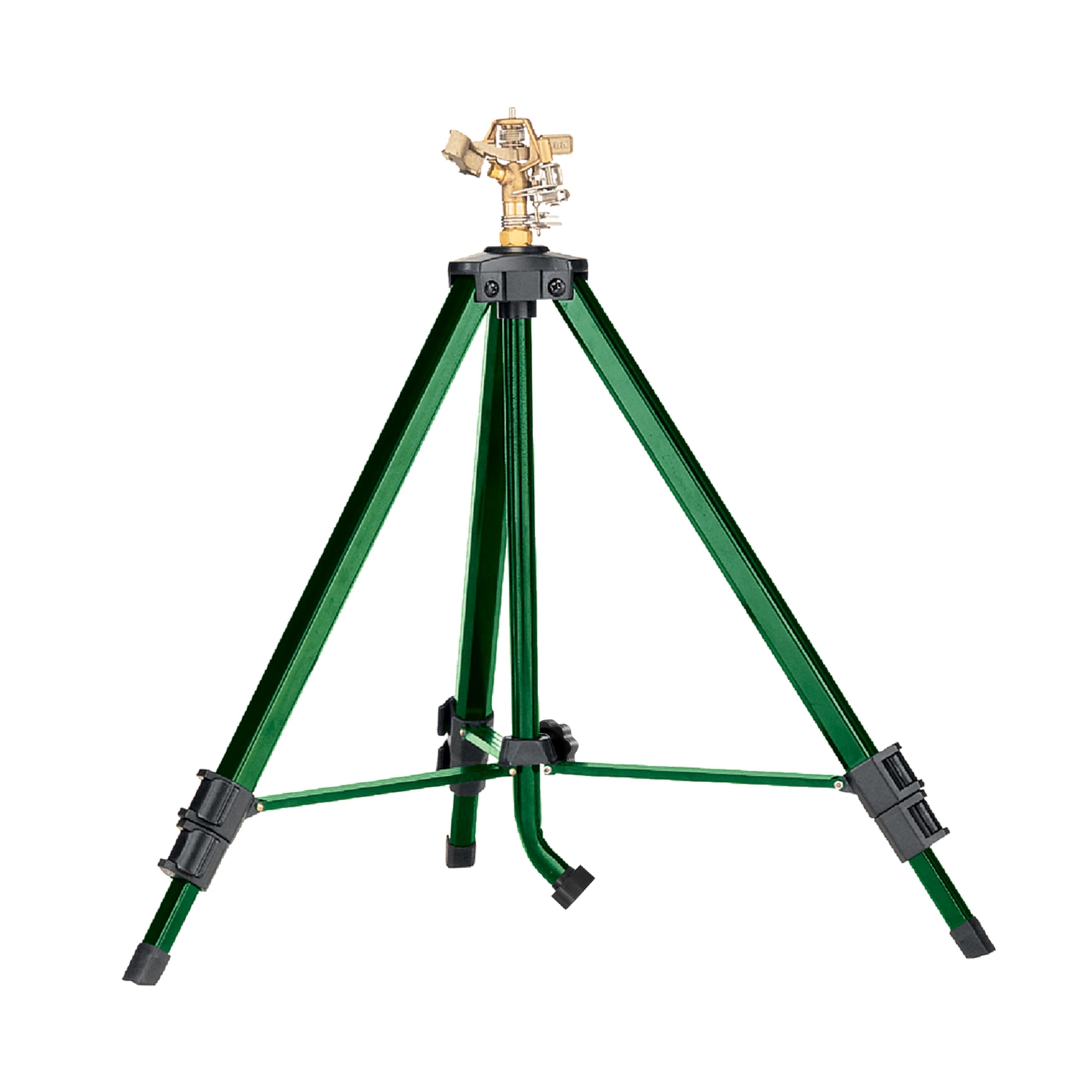 Orbit Brass Impact Sprinkler on Tripod