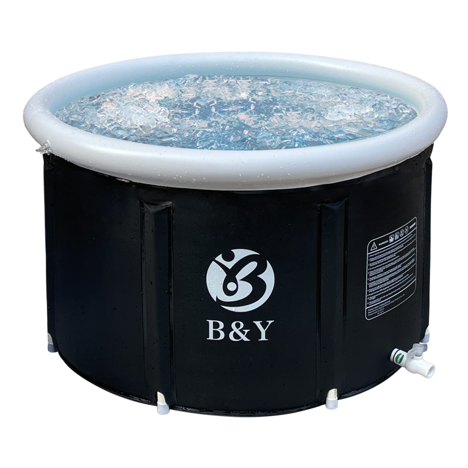 B&Y Foldable Ice Bath Tub