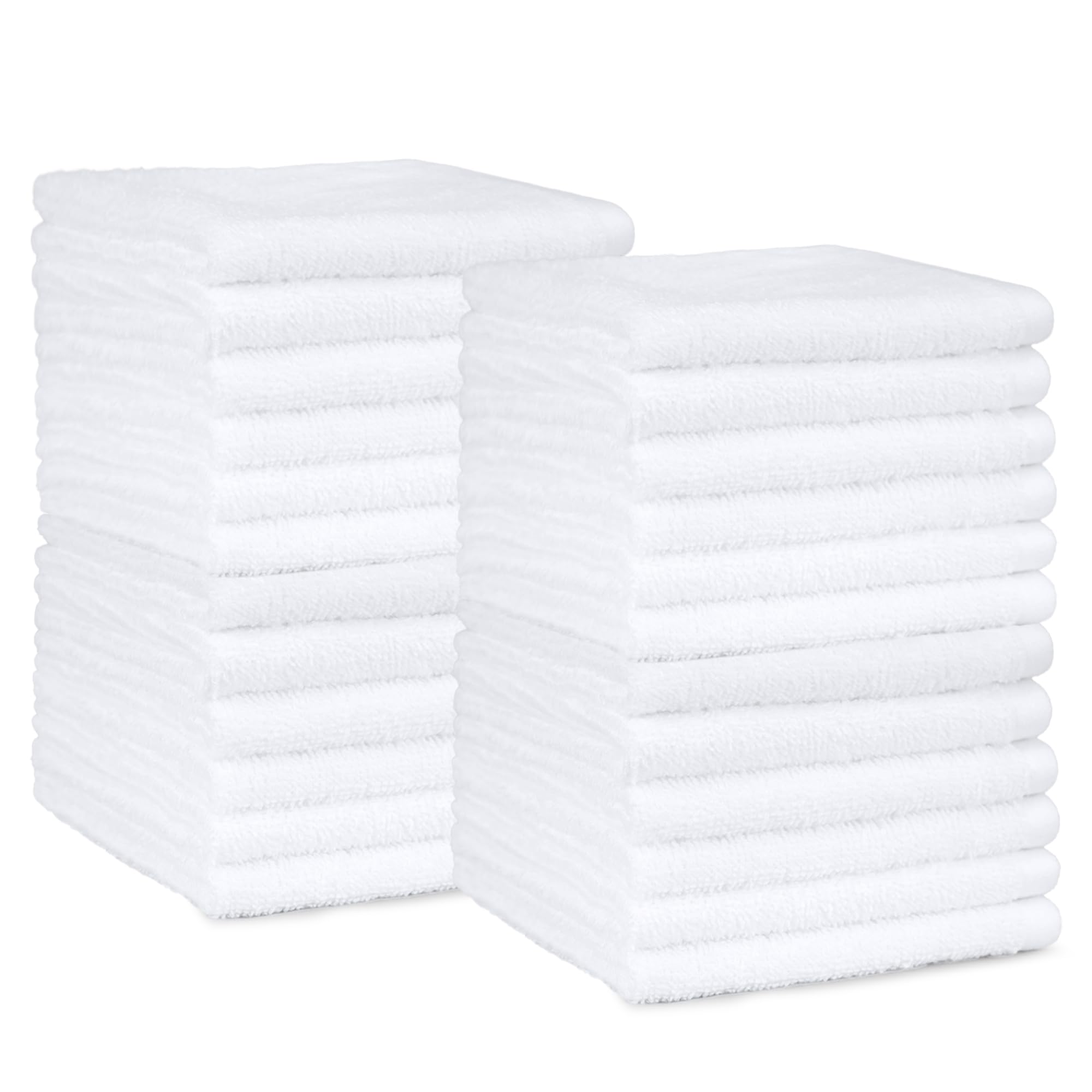 Amazon Basics Fast Drying Cotton Washcloths