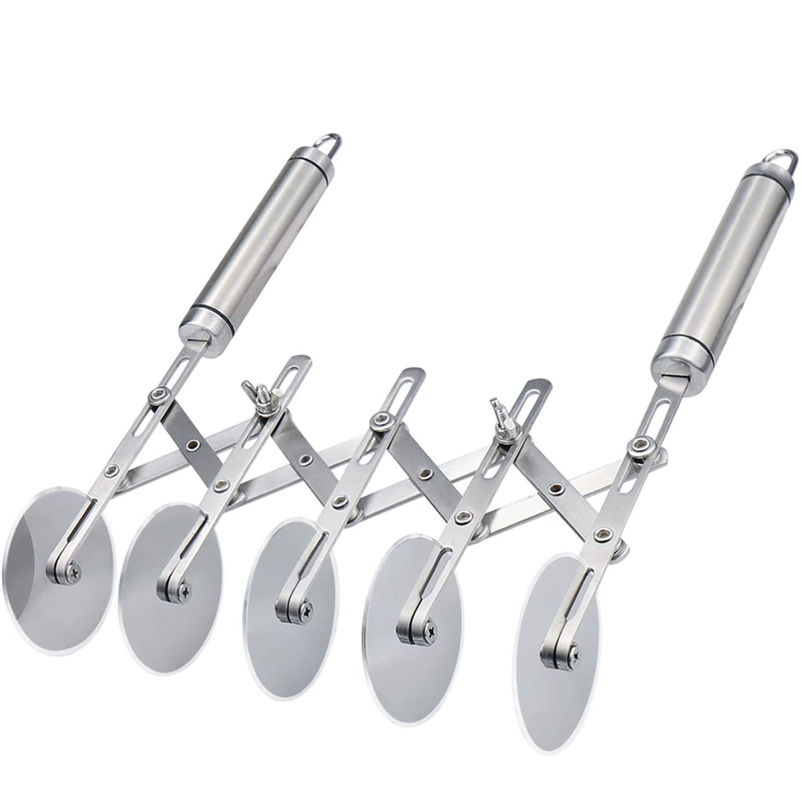 Juome 5‑Wheel Adjustable Pastry Cutter