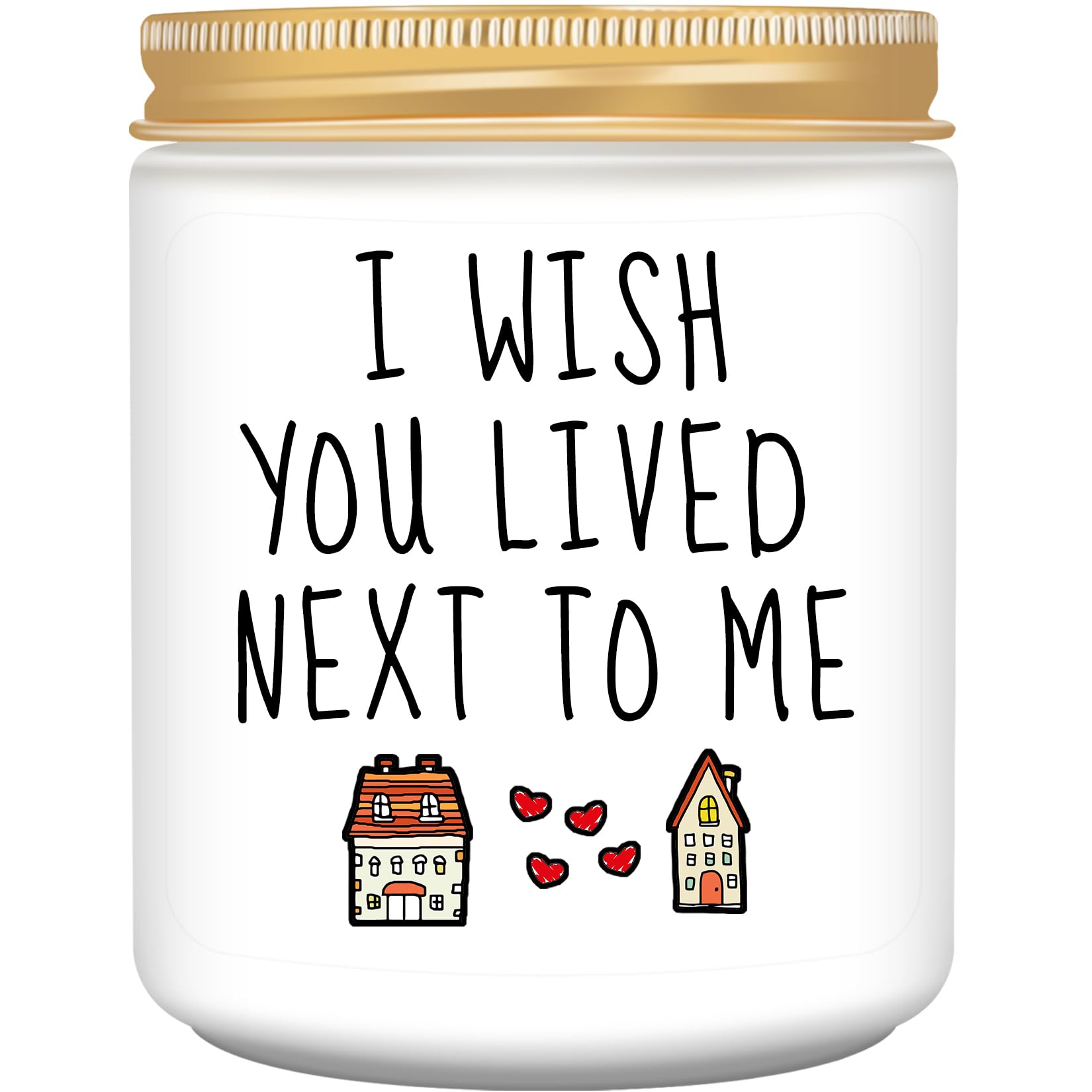 Homsolver Funny Lavender Scented Candle — Humorous Message, Natural Wax