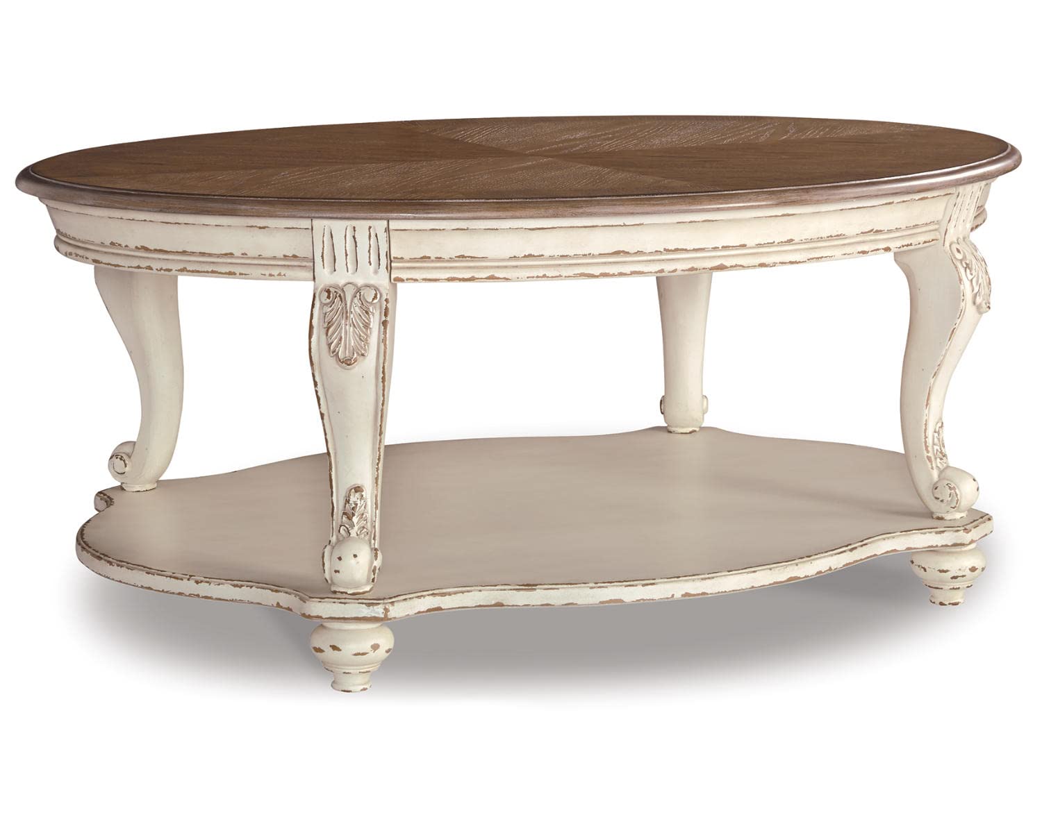 Signature Design Realyn Oval Coffee Table