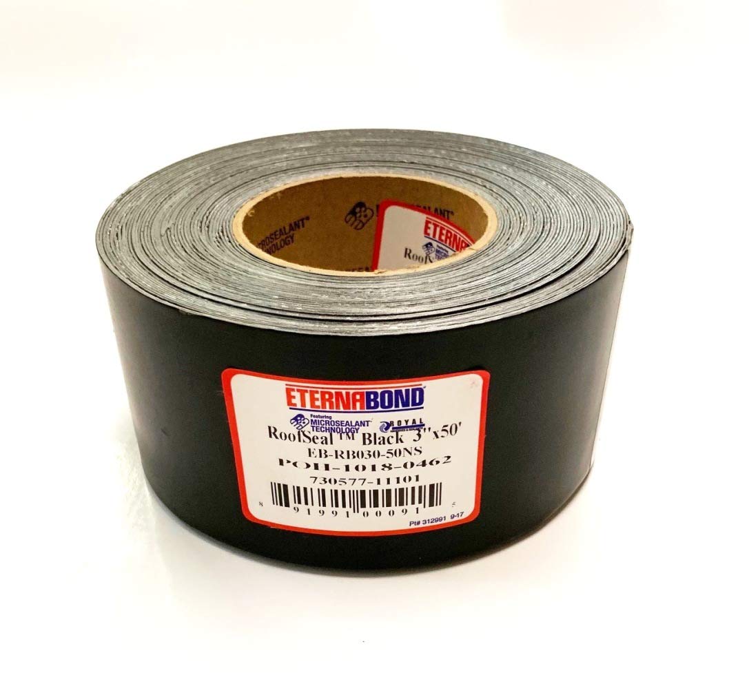 EternaBond RSB-3-50 RoofSeal Sealant Roof Repair Tape, Black (3" x 50')