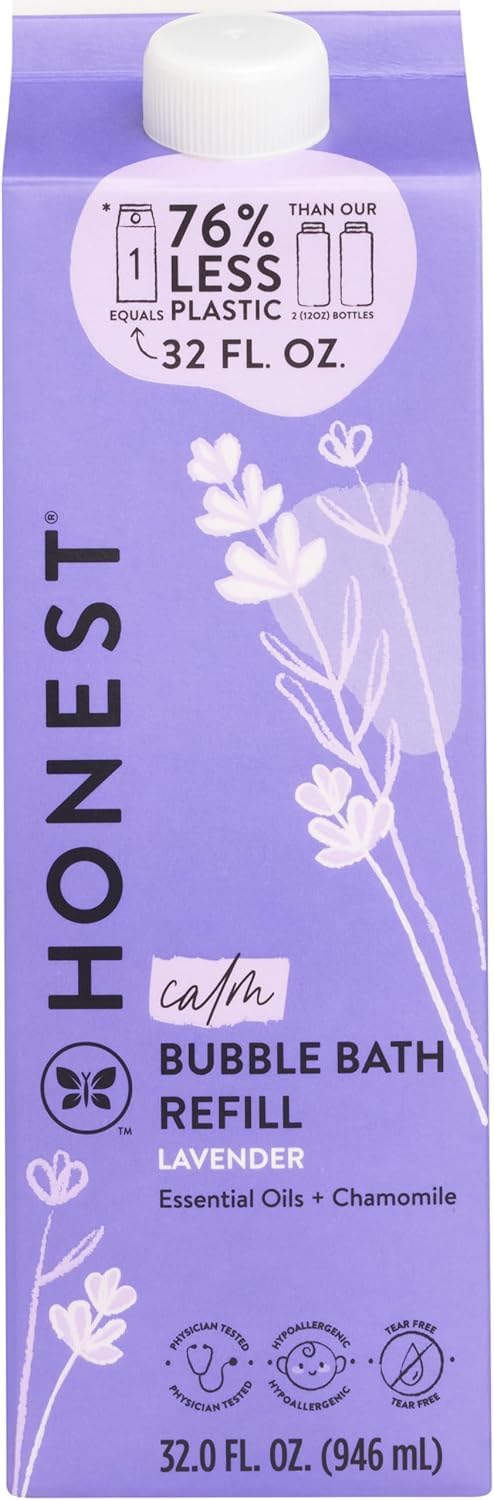 The Honest Company Foaming Bubble Bath Refill (Lavender Calm)