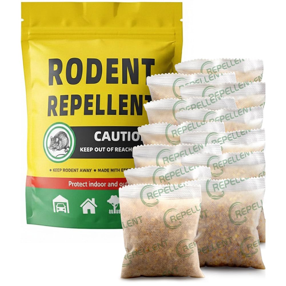 Peppermint Rodent Repellent Sachets (Pack of 12)