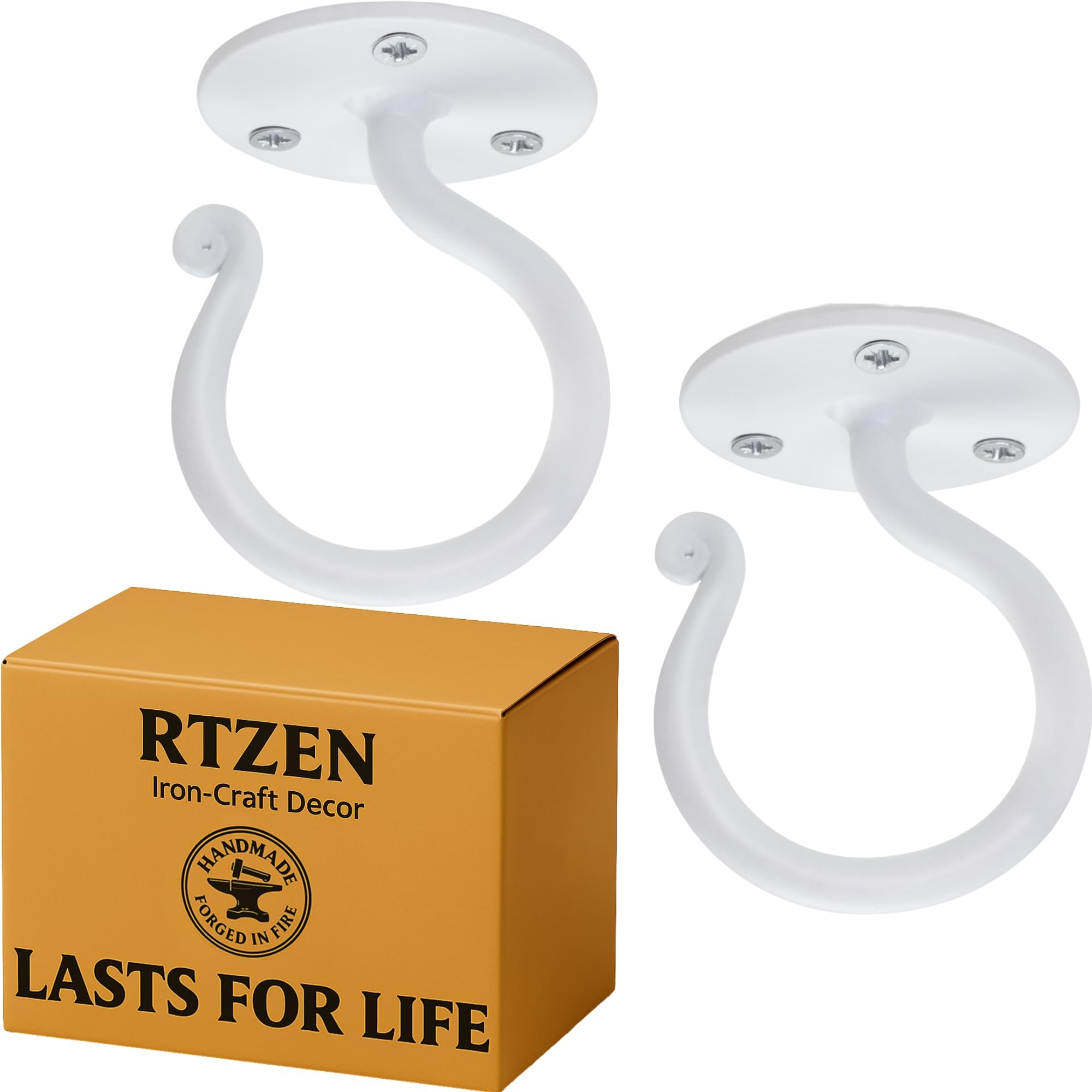 RTZEN Wrought Iron Plant Hangers