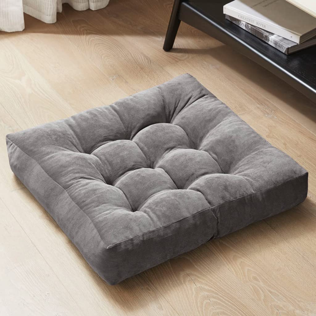 Degrees of Comfort Tufted Corduroy Floor Pillow