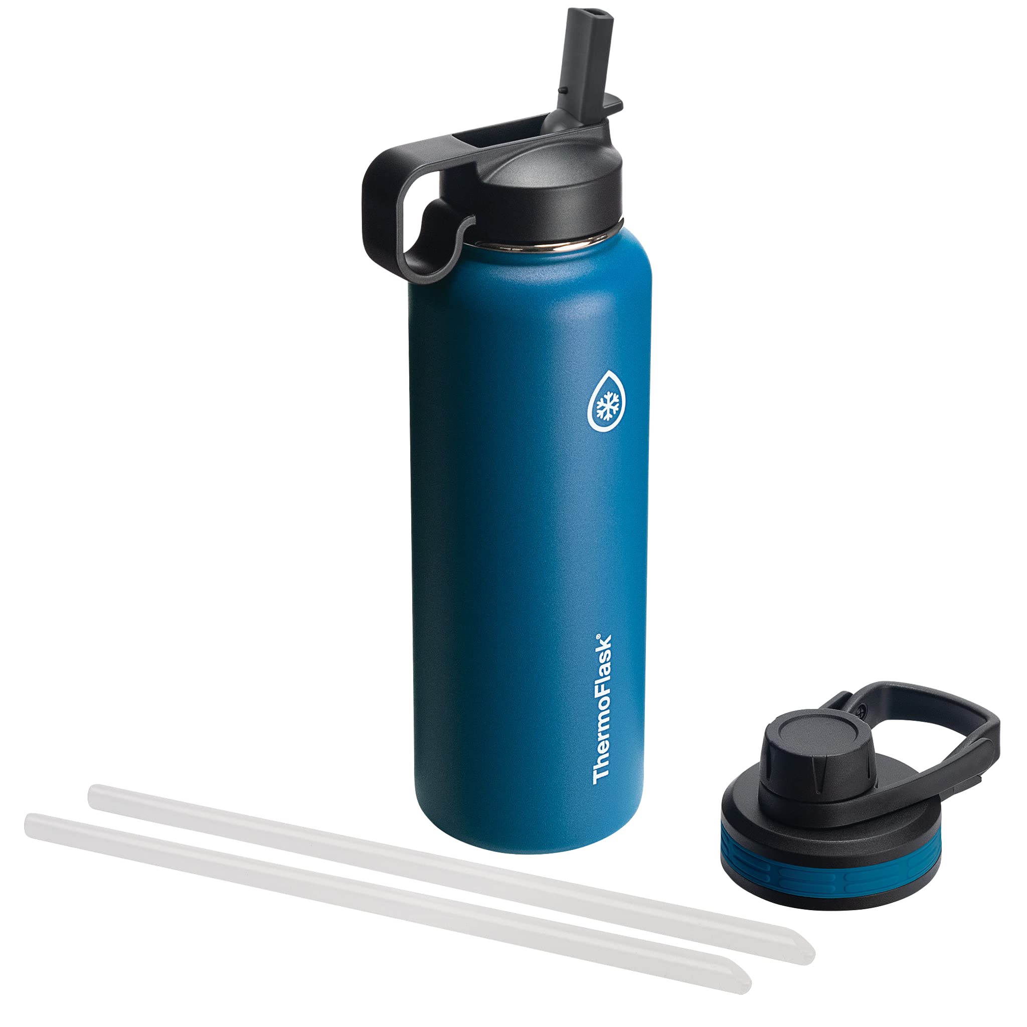 ThermoFlask 40 oz Double Wall Vacuum Insulated Stainless Steel Water Bottle