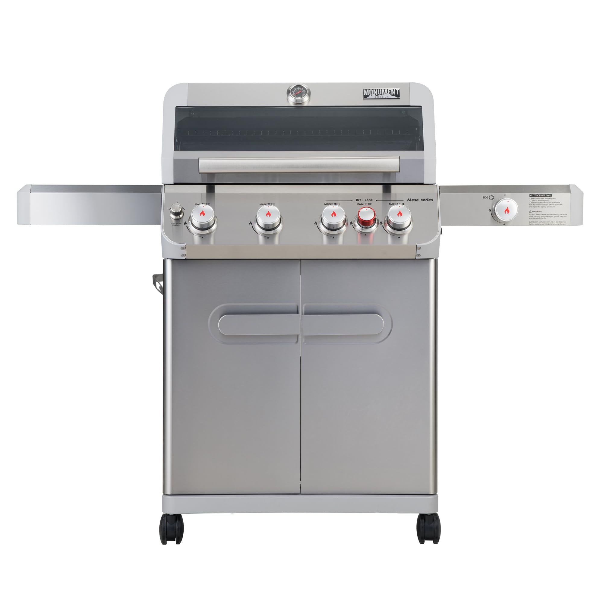 Monument Grills Mesa 4+1 Propane Grill
