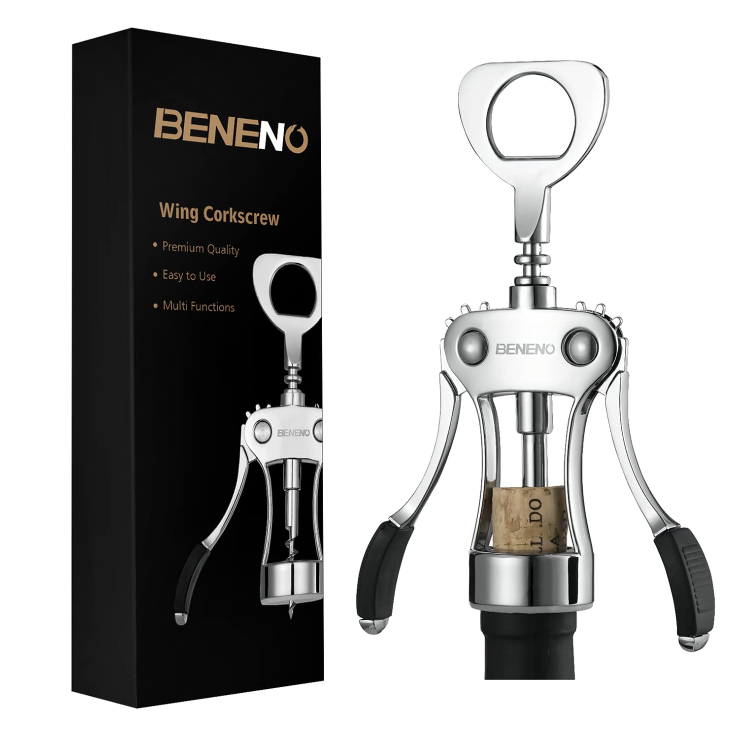 Beneno Zinc-Alloy Wing Corkscrew