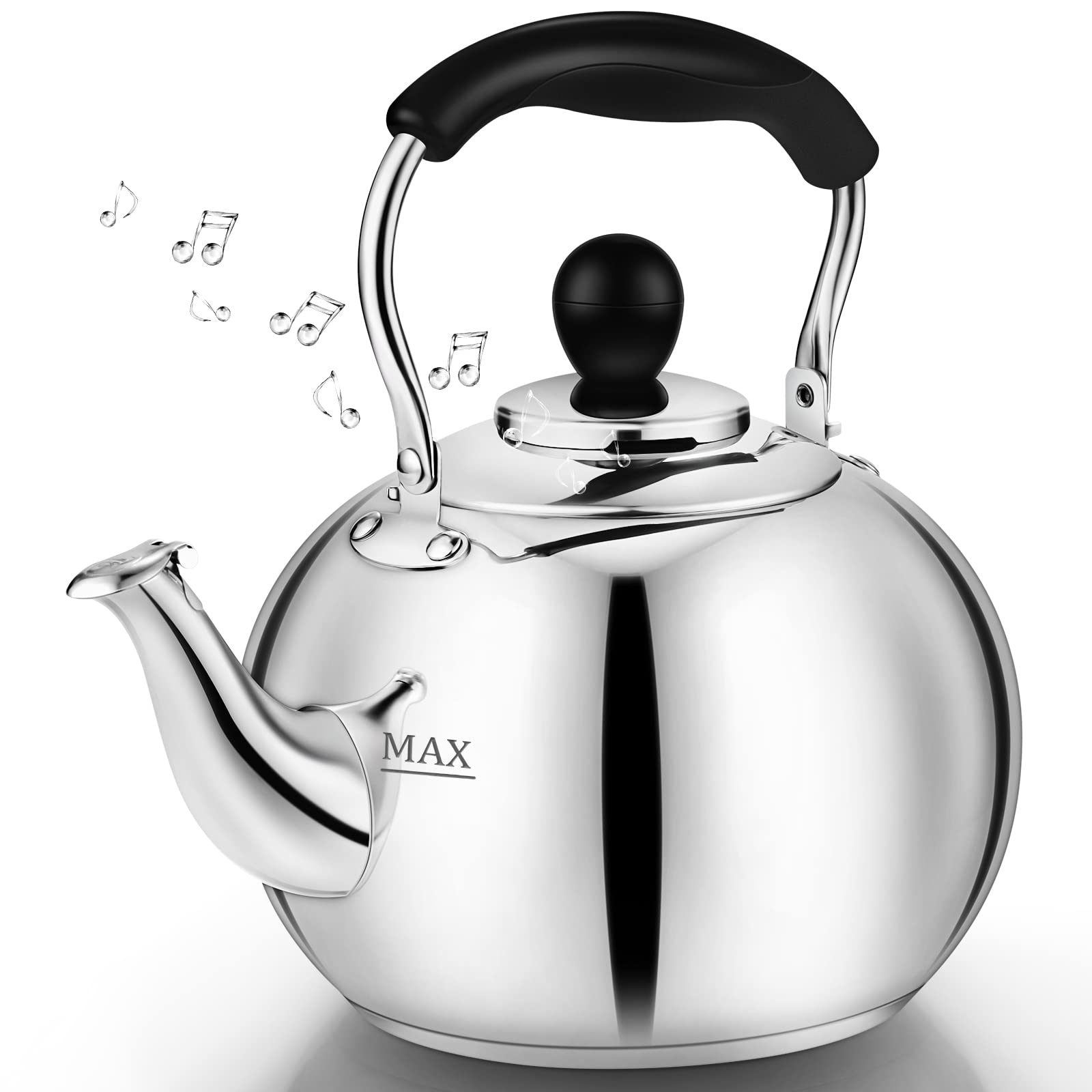 DCLOBTOP Stainless Steel Whistling Kettle