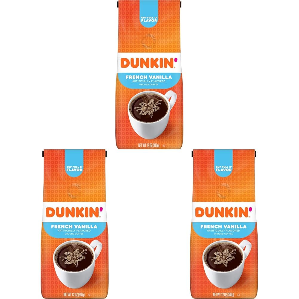 Dunkin' French Vanilla Ground Coffee