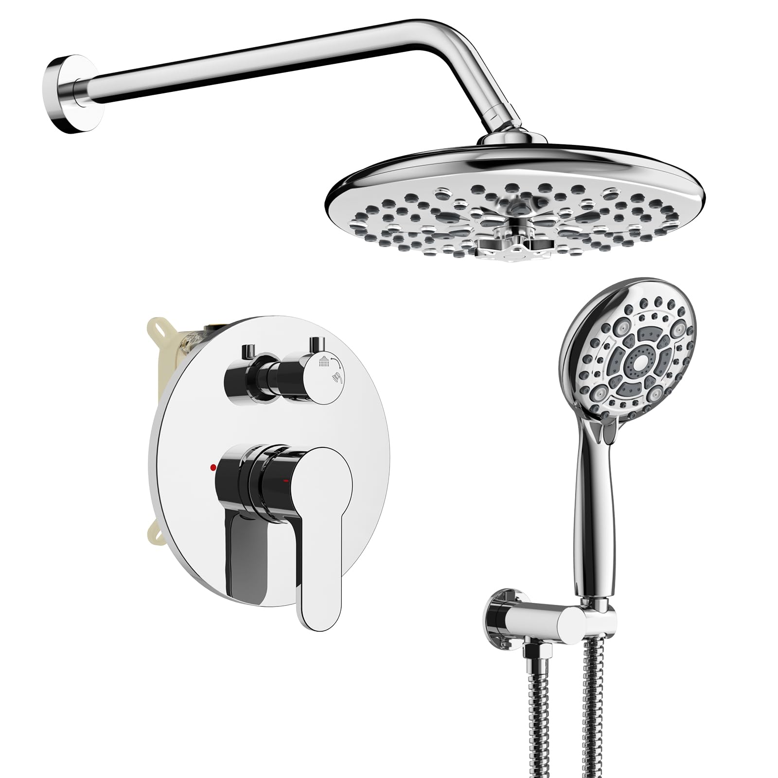 SR SUN RISE 10-Inch Rain Shower System