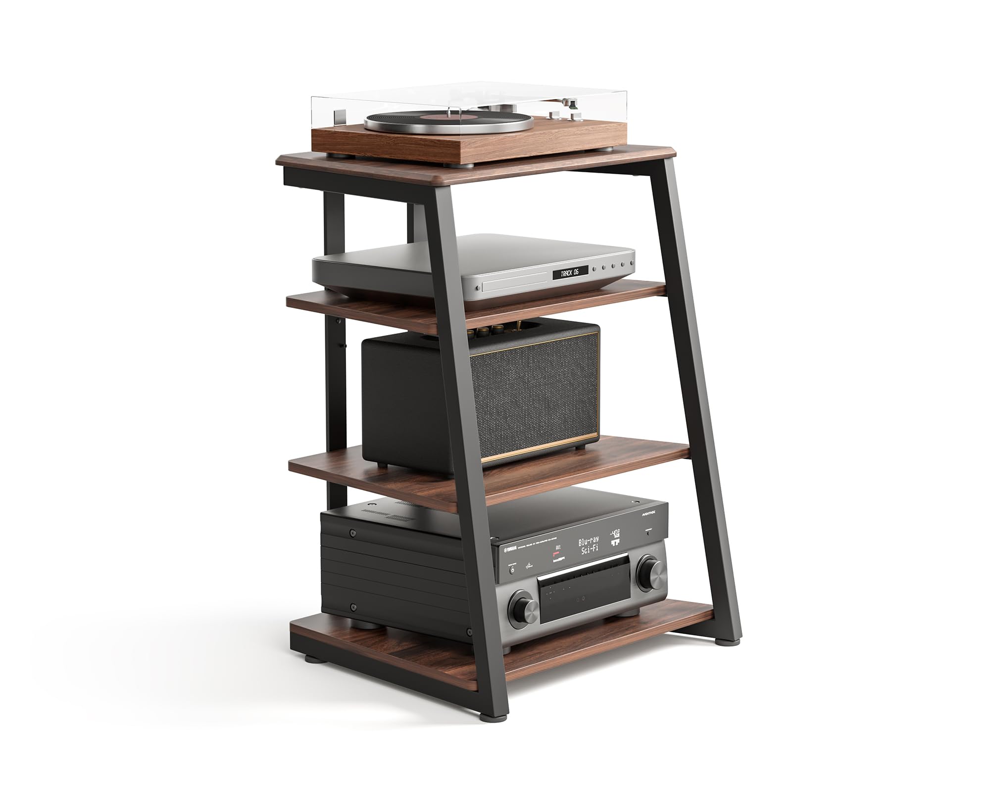 FITUEYES 4-Tier AV Media Stand