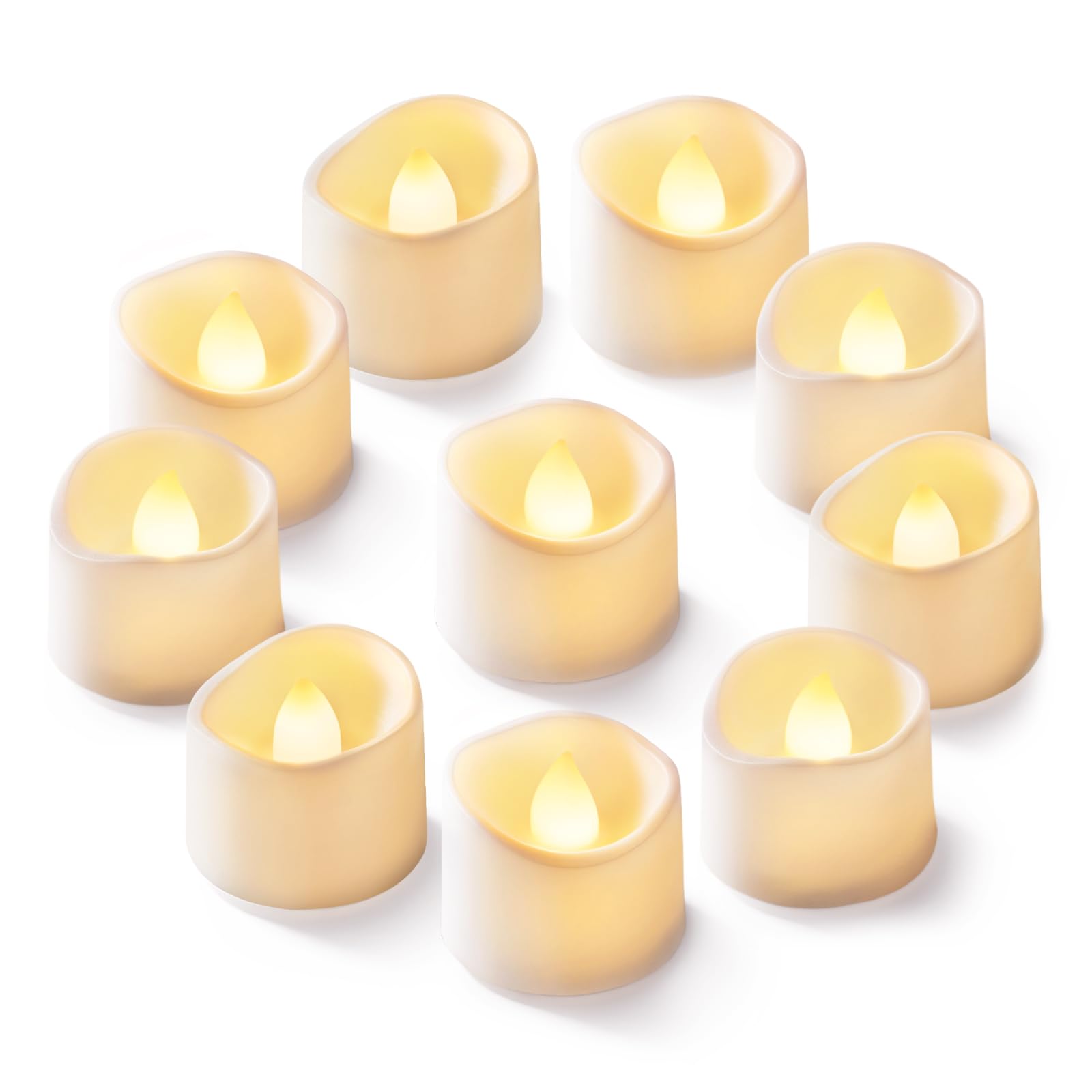Homemory Tea Light LED Candles (Pack of 12)