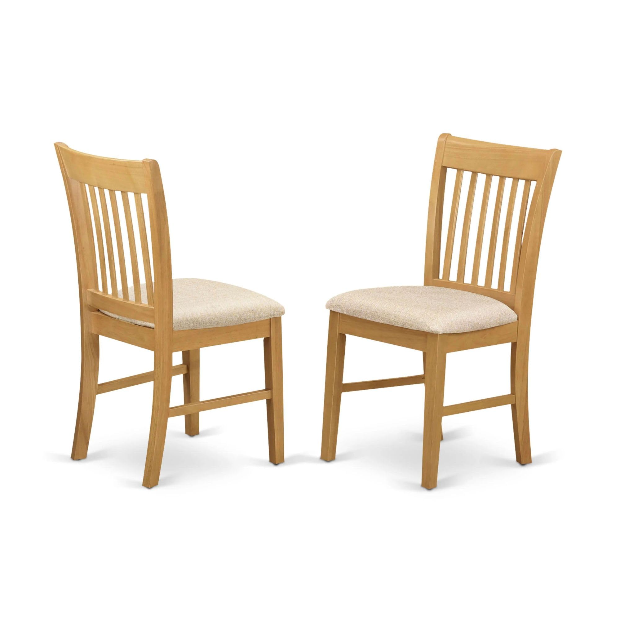 East West Norfolk Dining Chairs (Set of 2)
