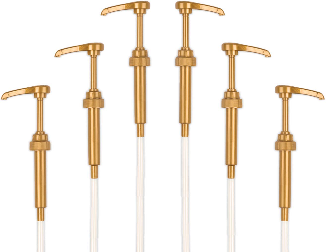 Syrup Pump for 750ml Bottles (Pack of 6)