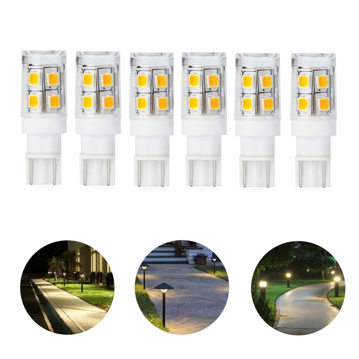 12V T5/T10 Low-Voltage LED Bulbs