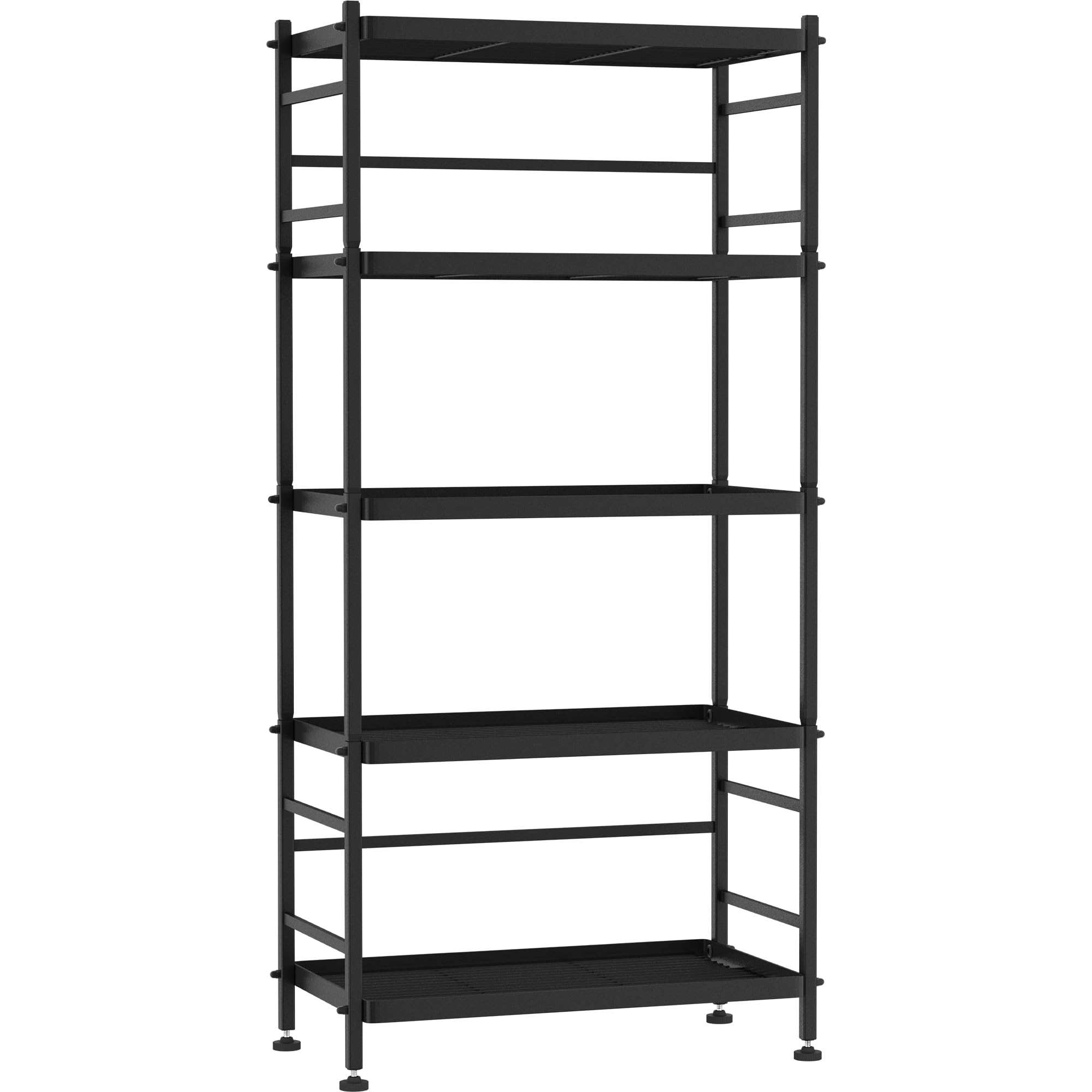 5-Wire Metal Storage Rack 5-Tier
