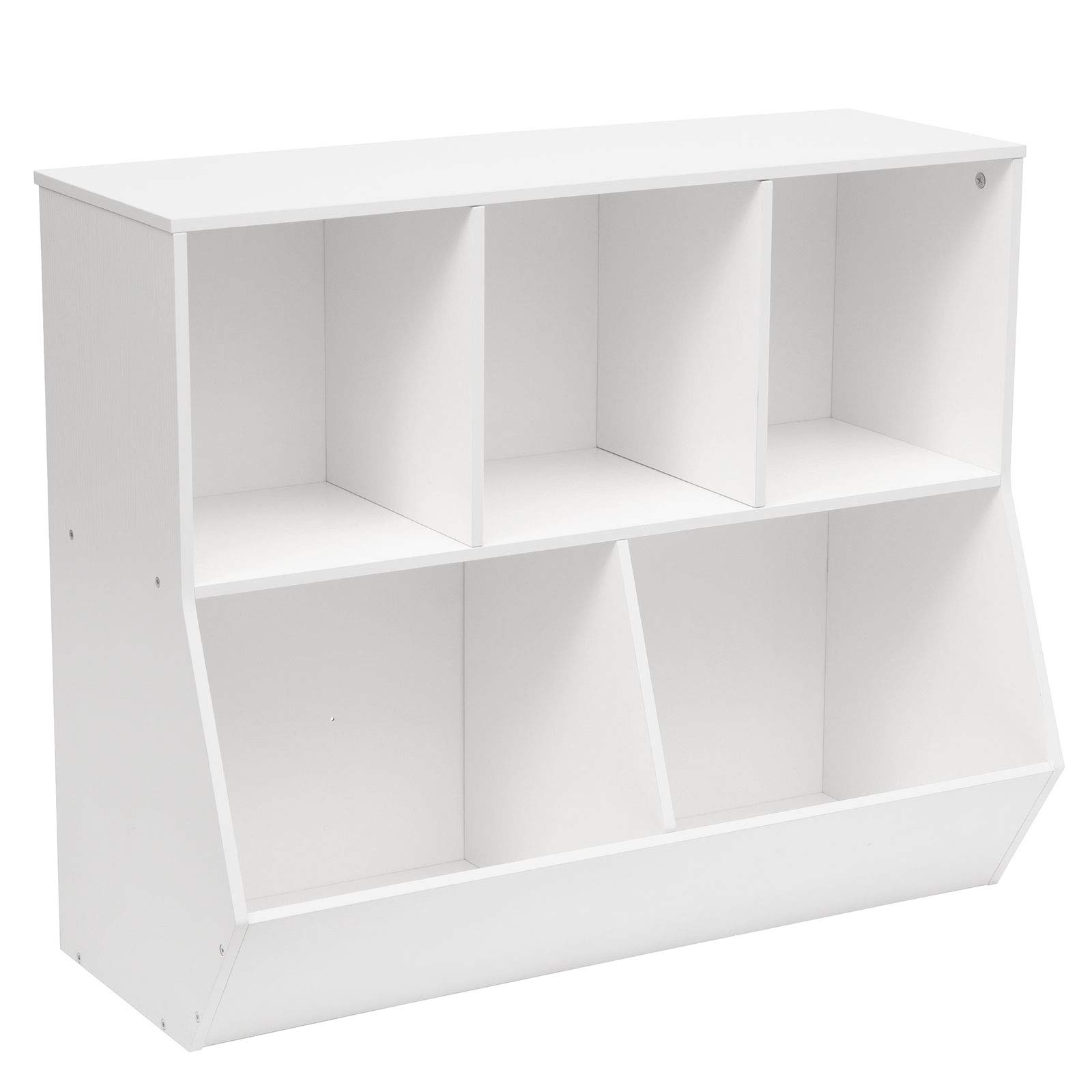 HOOBRO Kids Cubby Bookshelf