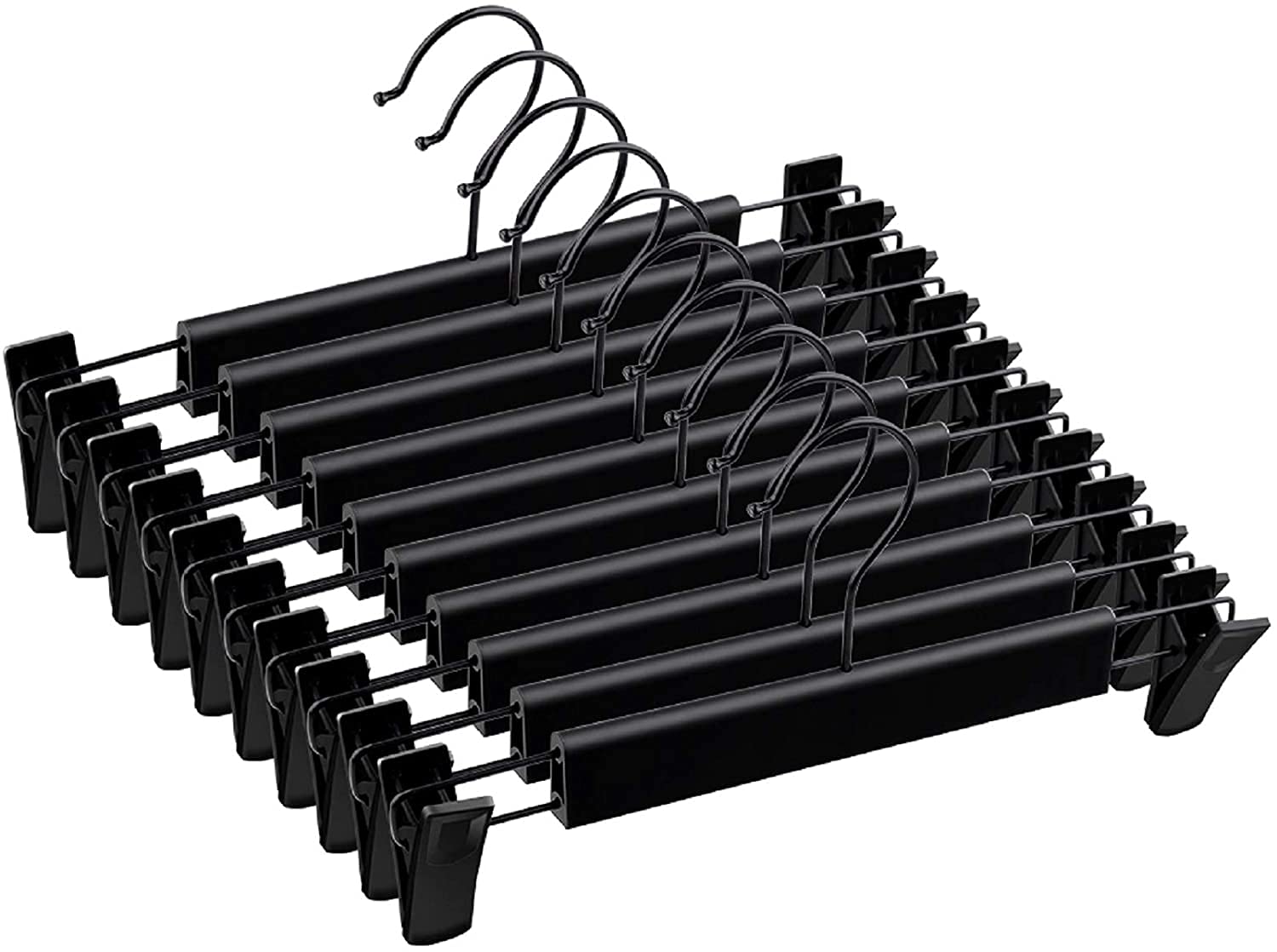 Lamitocs Adjustable Clip Hangers 10-Pack