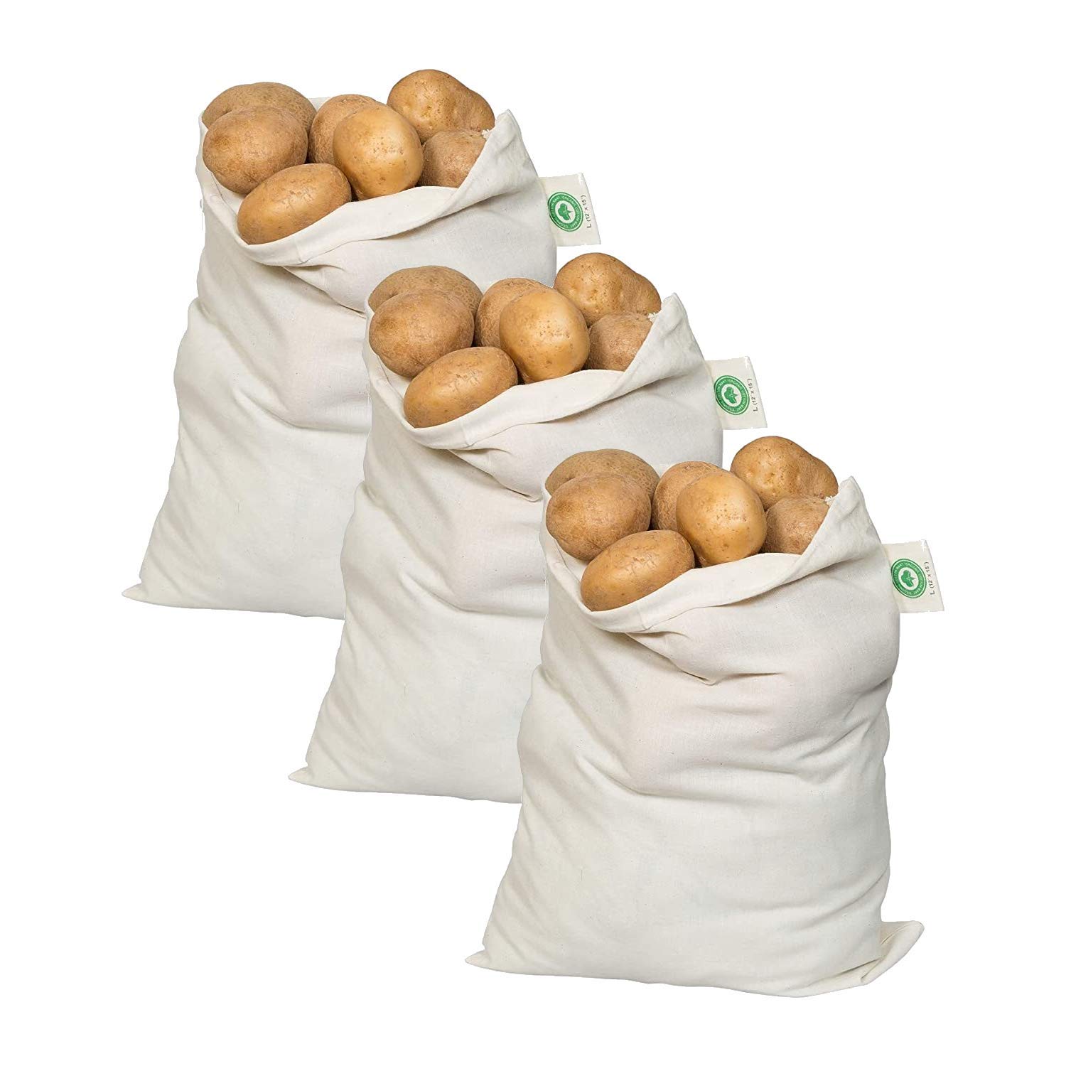 Organic Cotton Potato Storage Bags