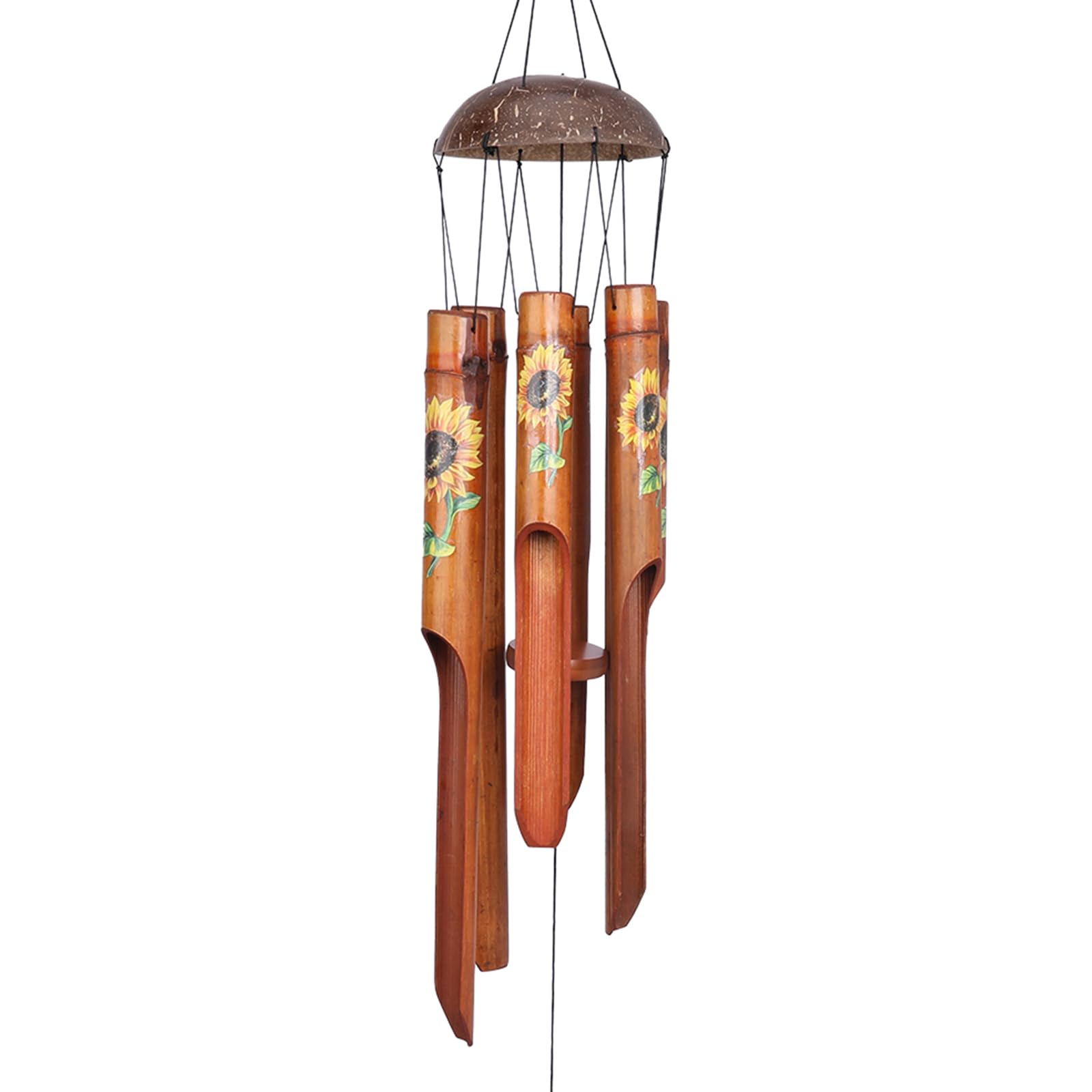 Afirst Sunflower Bamboo Wind Chime