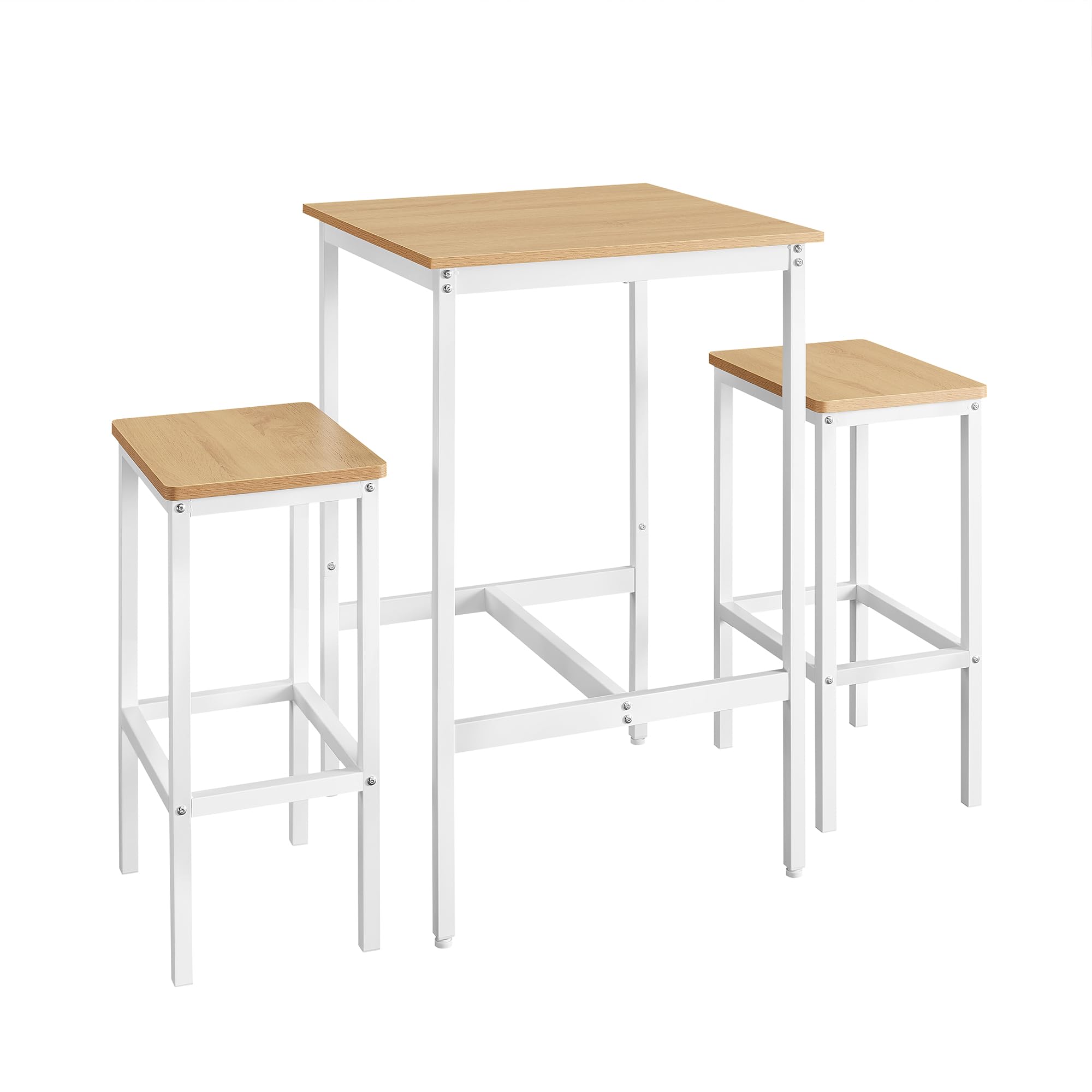VASAGLE Bar Table & 2 Stools
