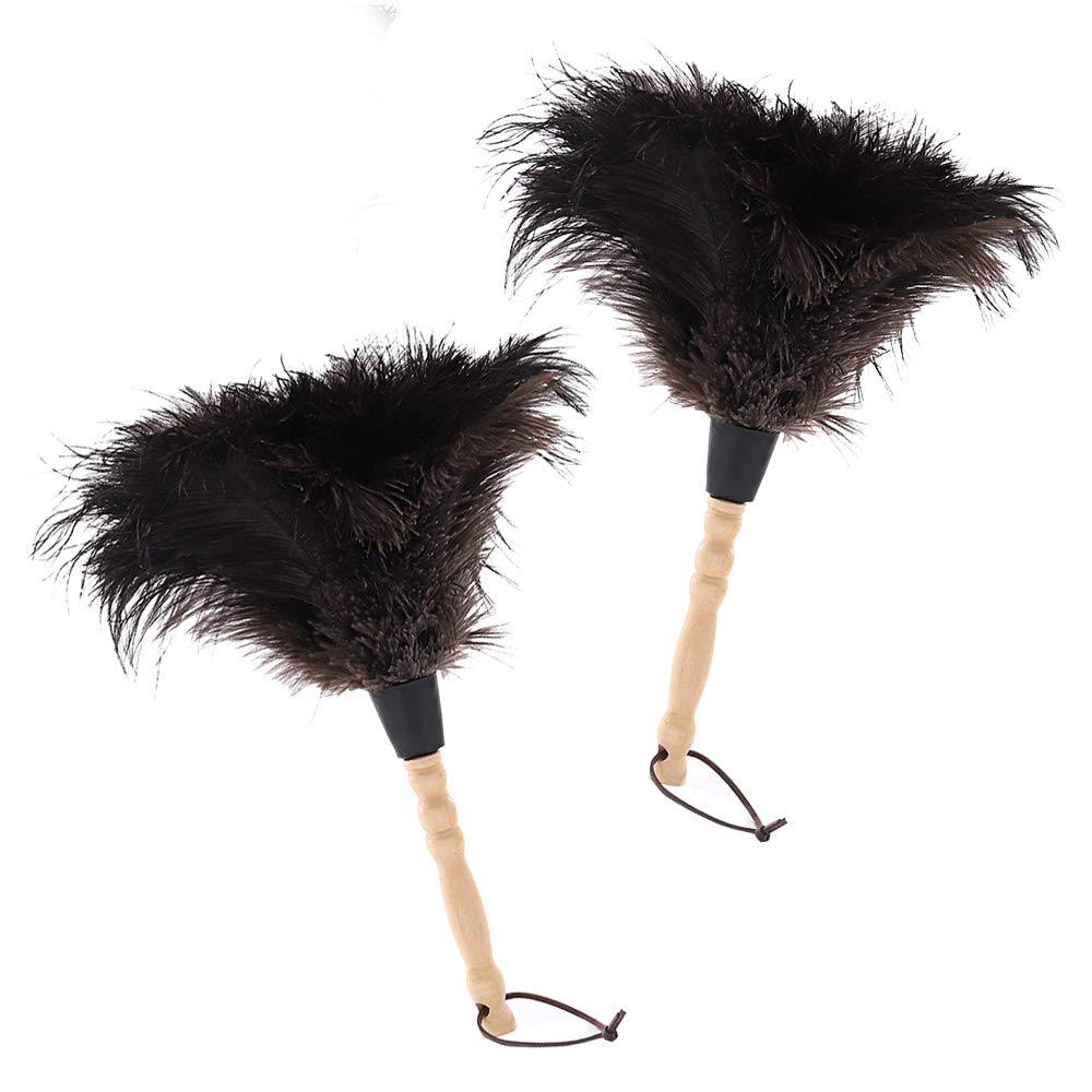 MIDONEAT Ostrich Feather Dusters (2-Pack)