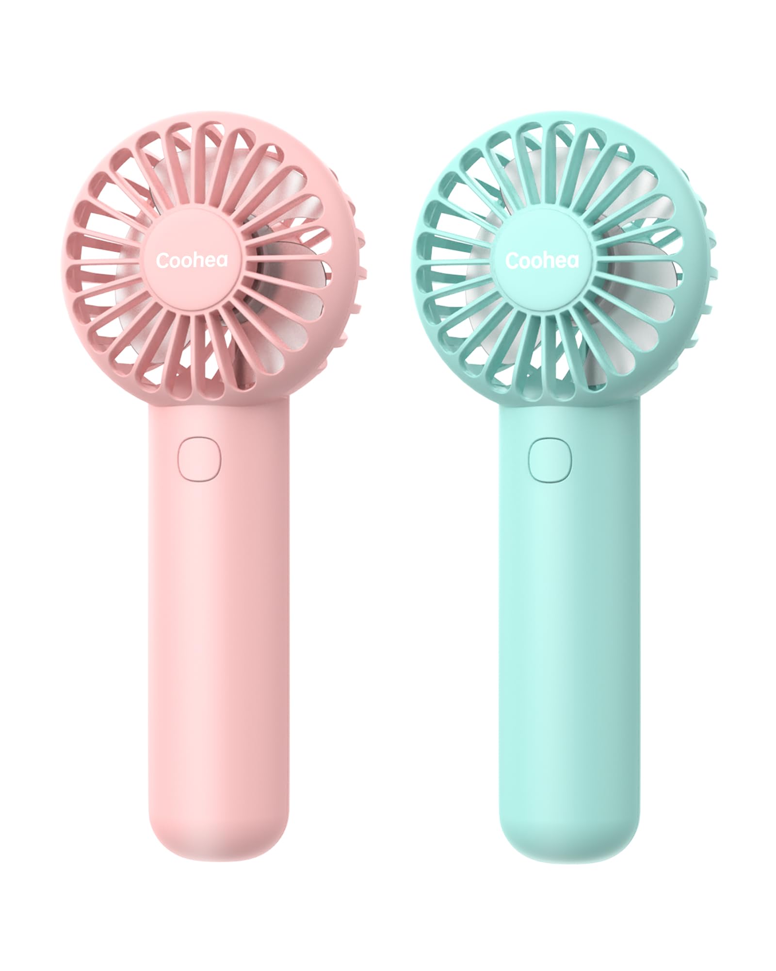 Coohea 2-Pack Handheld Fans