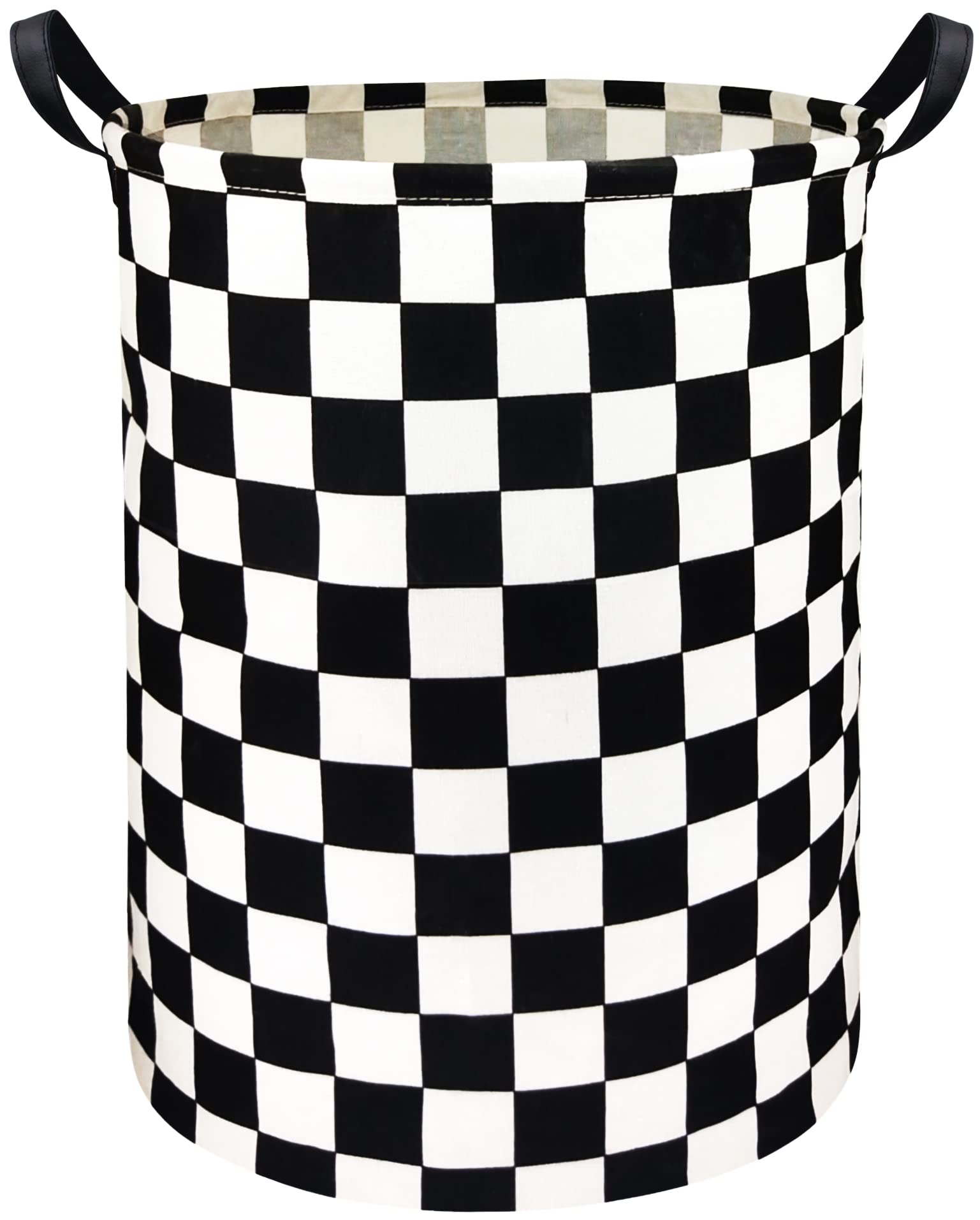 HIYAGON Kids Collapsible Canvas Laundry Basket