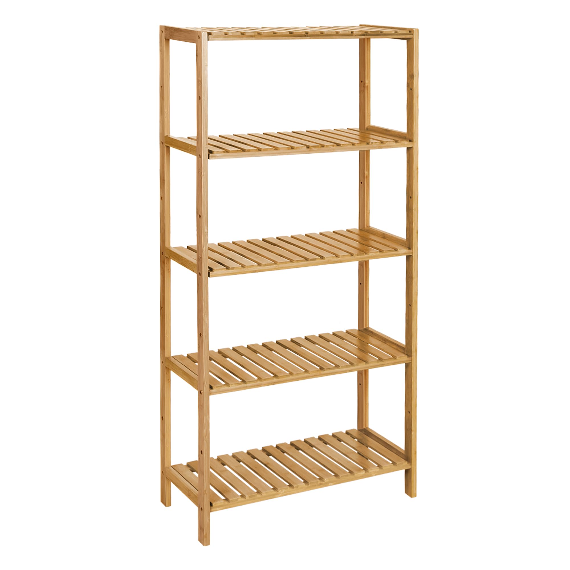 SONGMICS 5-Tier Bamboo Shelf