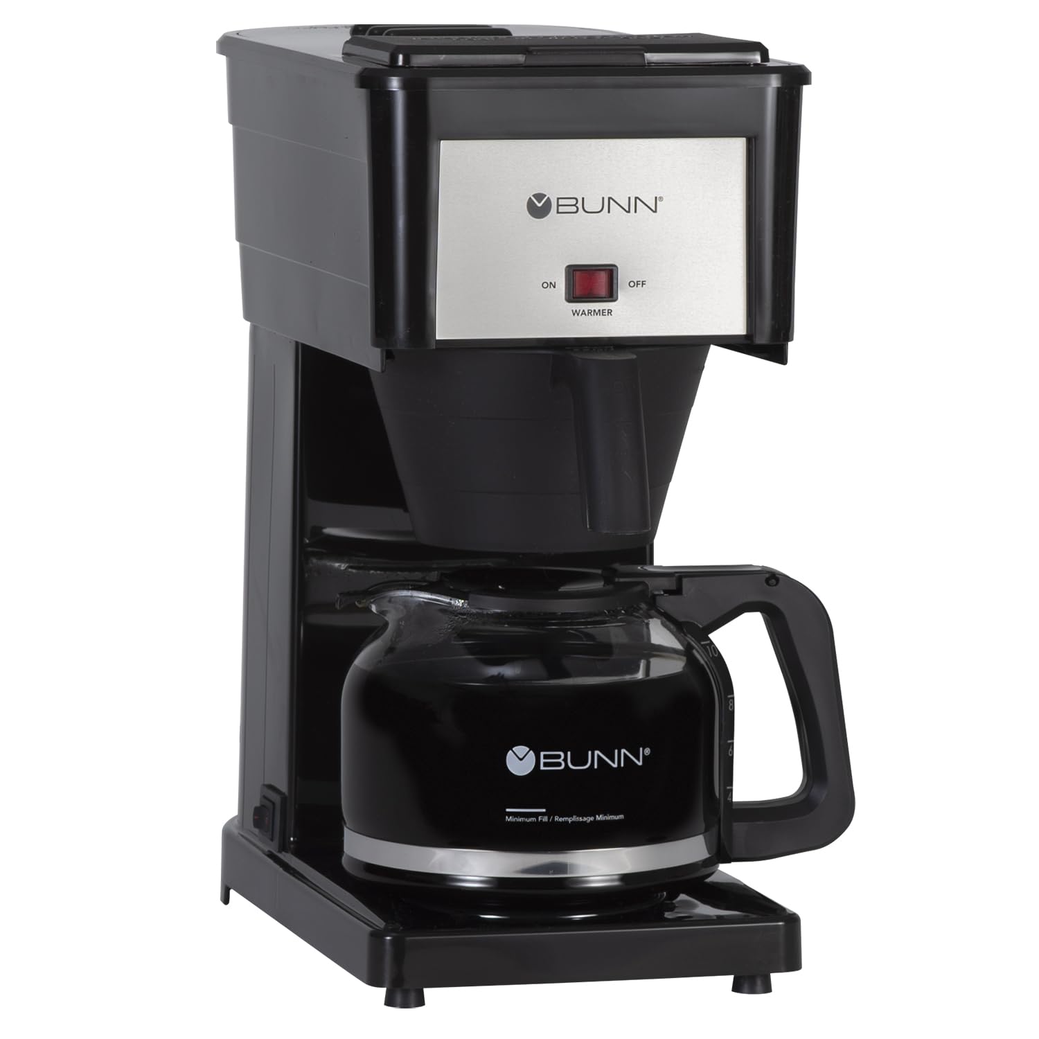 BUNN GRB Velocity Brew 10-Cup Home Coffee Brewer, Black Classic Coffee Brewer