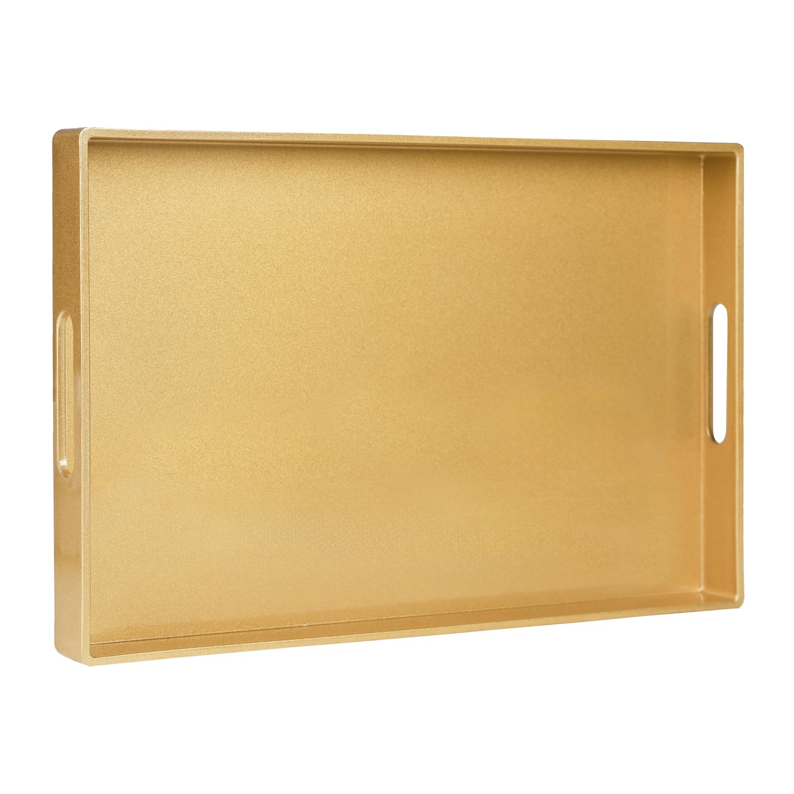 MAONAME Gold Decorative Serving Tray