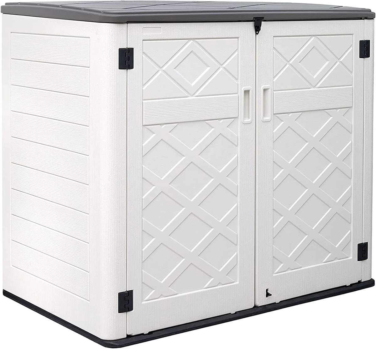 KINYING Horizontal Outdoor Storage Shed