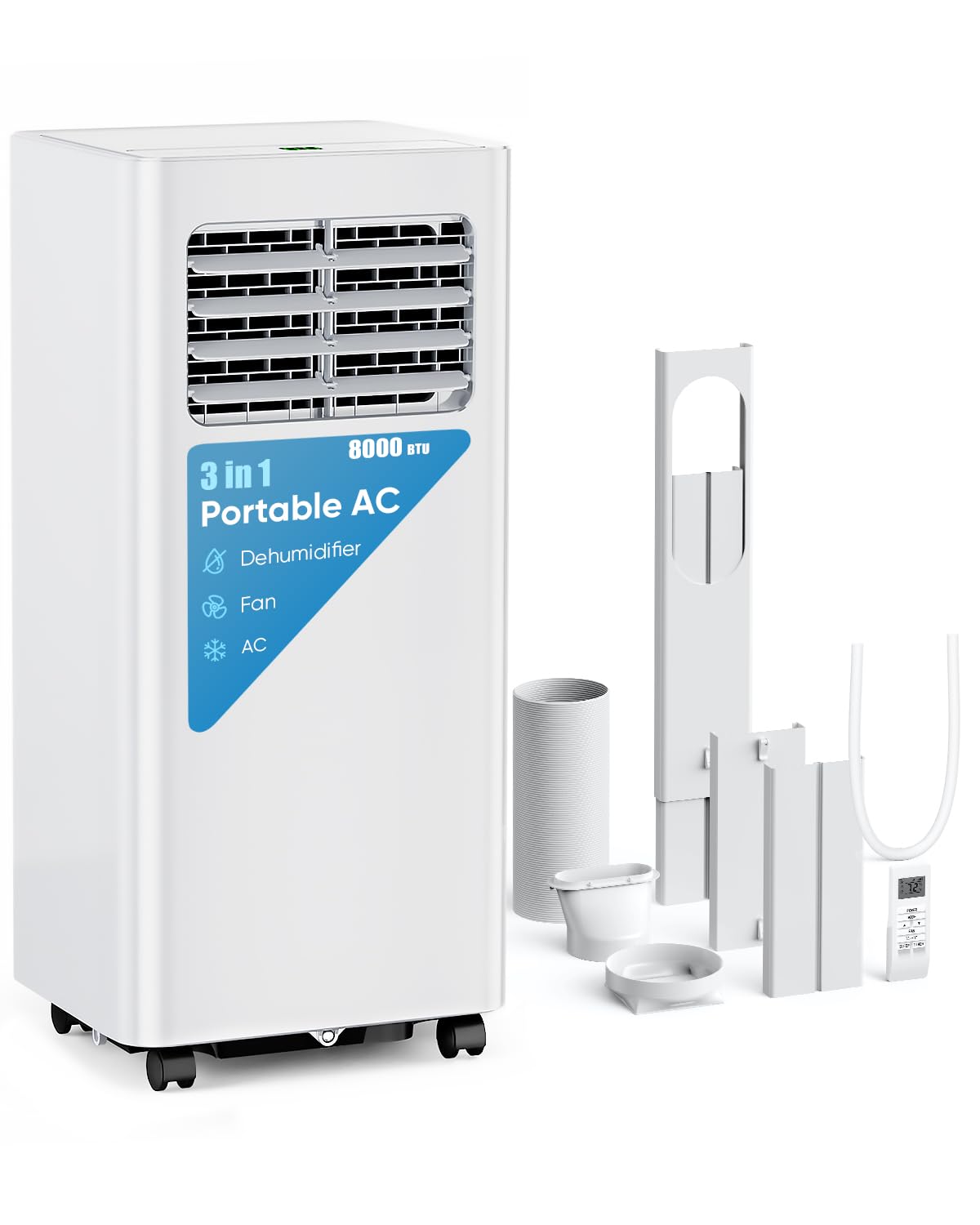 Feelfunn 8000 BTU Portable Air Conditioner