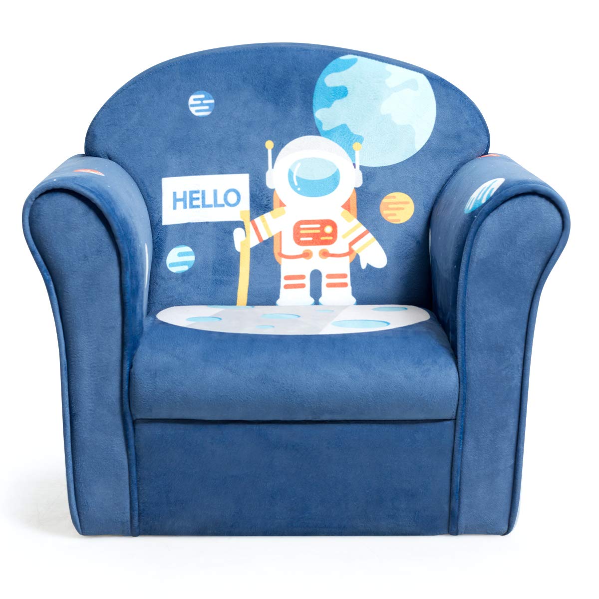 Costzon Kids Armrest Sofa (Spaceman)