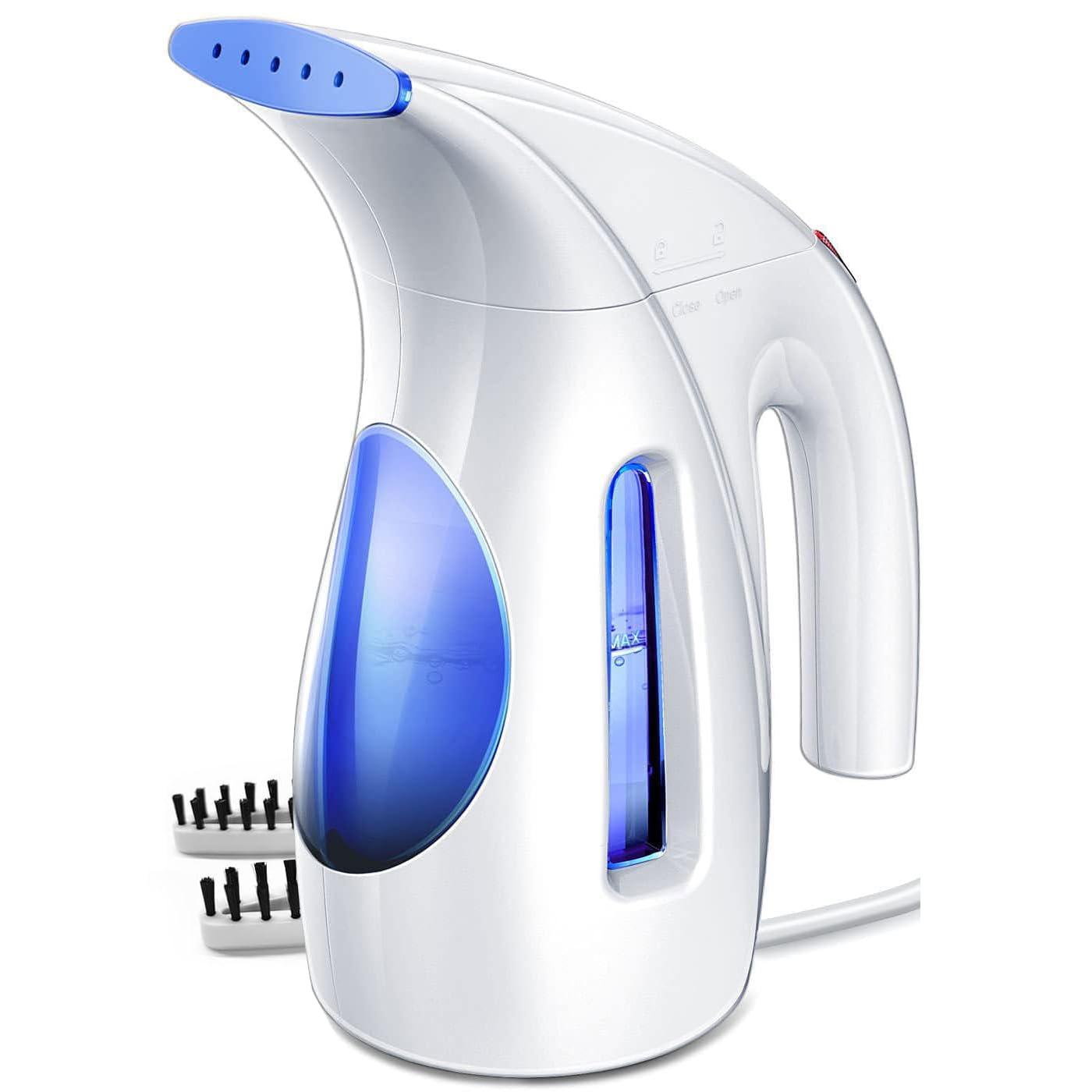HiLIFE Steamer for Clothes, Portable Handheld Clothing Steamer, 240ml Big Capacity, 700W, Strong Power - Blue