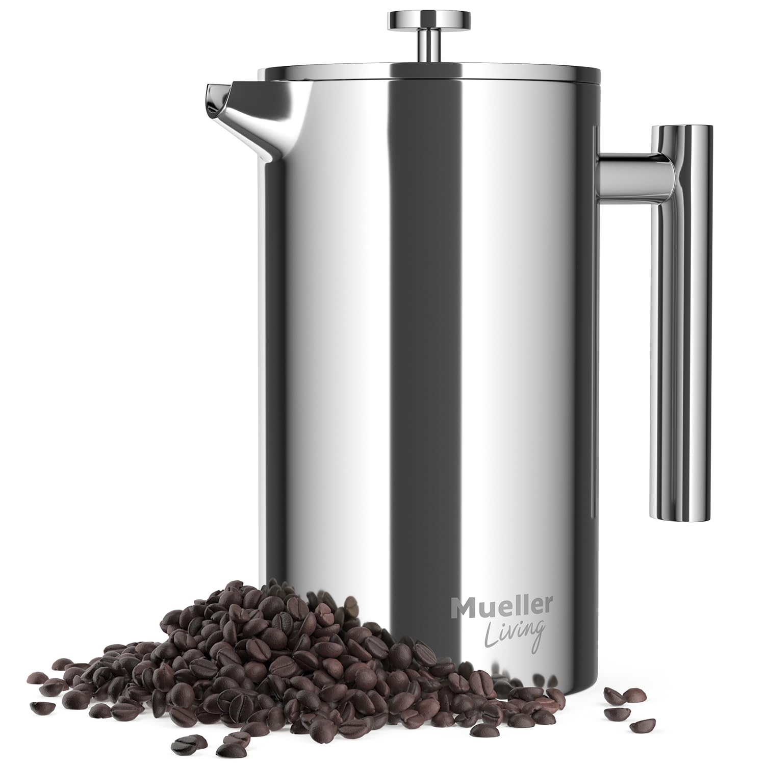 MuellerLiving Stainless Steel French Press