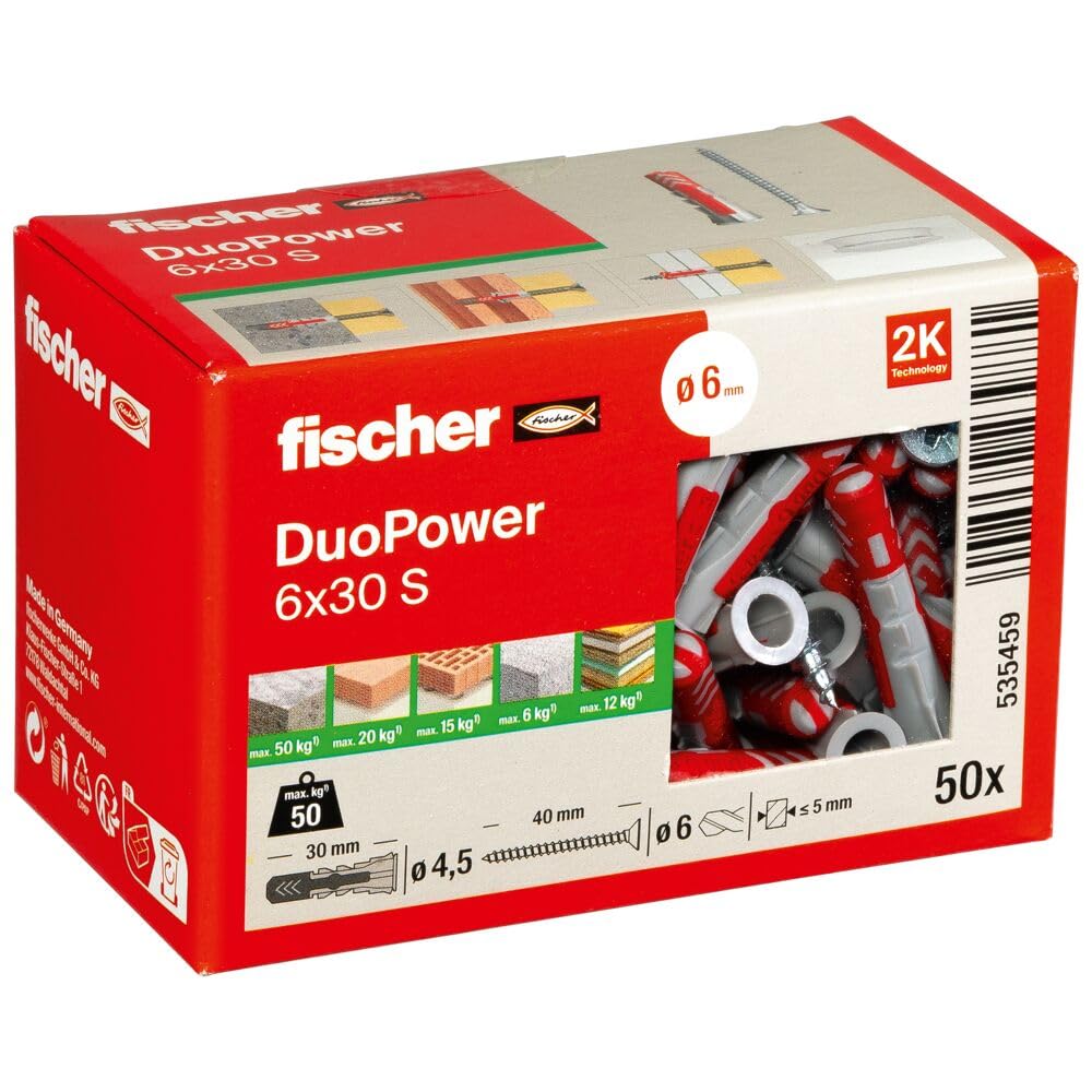 Fischer DuoPower Wall Anchor