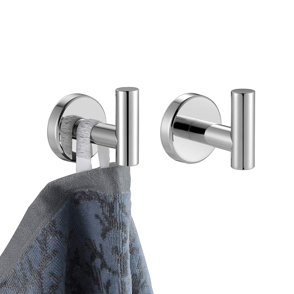 JQK 304 Stainless Steel Towel Hook (2-Pack)